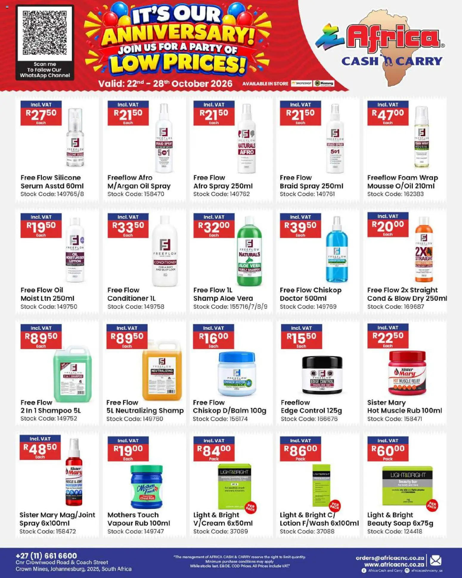 New Africa Cash & Carry catalogue – valid from 22/10/2026 | Page: 80