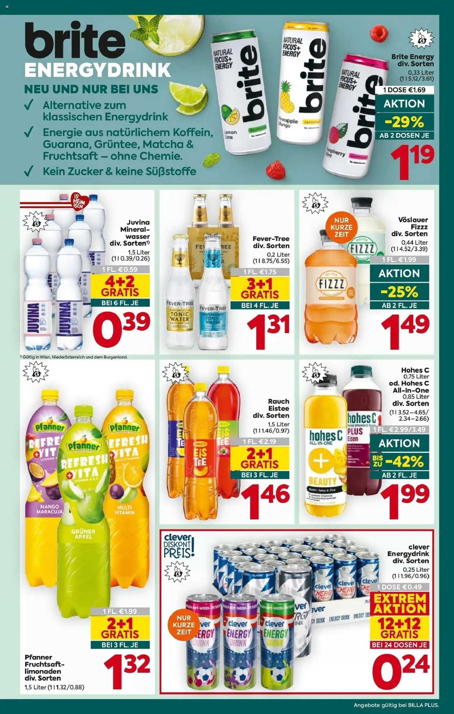 Billa Plus Flugblatt - Burgenland gültig ab 03.06.2026 | Seite: 13 | Produkte: Wasser, Zucker, Mango, Äpfel