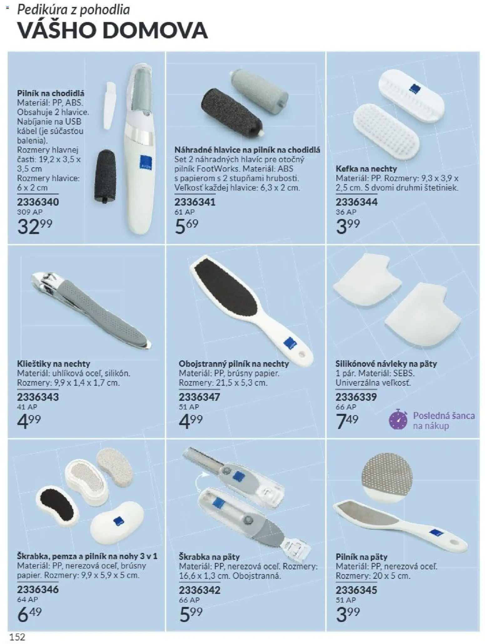 Nové Avon akcie – leták je platný od 01.08.2026 | Strana: 152 | Produkty: Škrabka, Kábel, USB