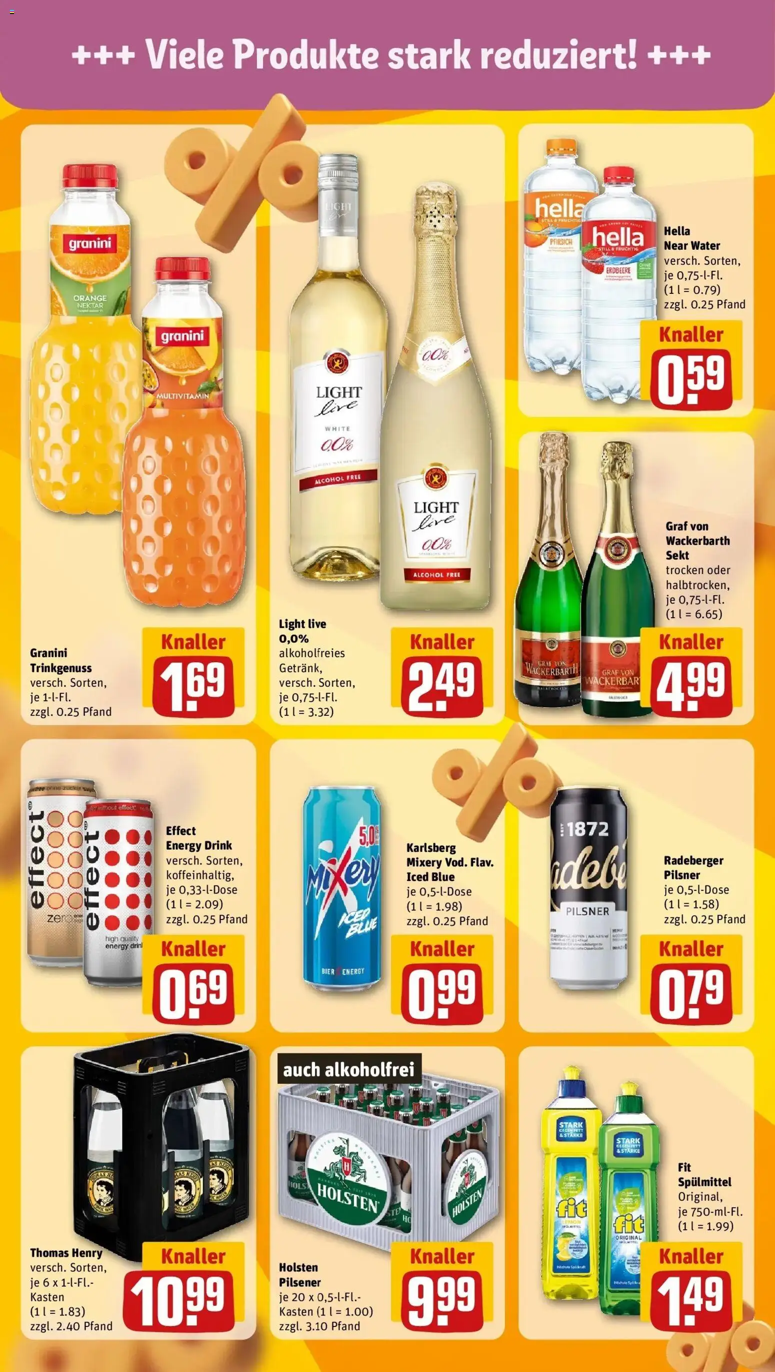 REWE Prospekt ab 07.09.2026 zum Blättern » Angebote | Seite: 21 | Produkte: Energy, Bier, Holsten, Hella