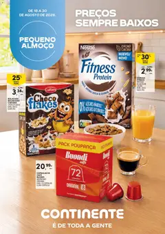 Pré-visualização Continente - Pequeno Almoço válido de 18/08/2026