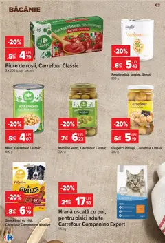 Ofertele Carrefour valabile de la 26.08.2026 | Pagină: 63 | Produse: Carrefour Classic, Alba, Măsline, Ciuperci