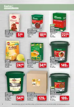 Handelshof Gastro & GV ab 01.10.2026 gültig | Seite: 8 | Produkte: Knorr fix, Knorr, Kartoffeln