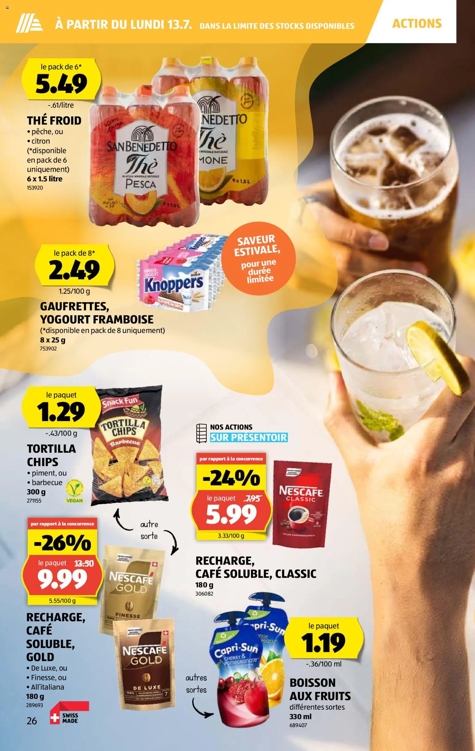 Aldi aktionen FR – gültig ab 09.07.2026 | Seite: 26 | Produkte: Chips