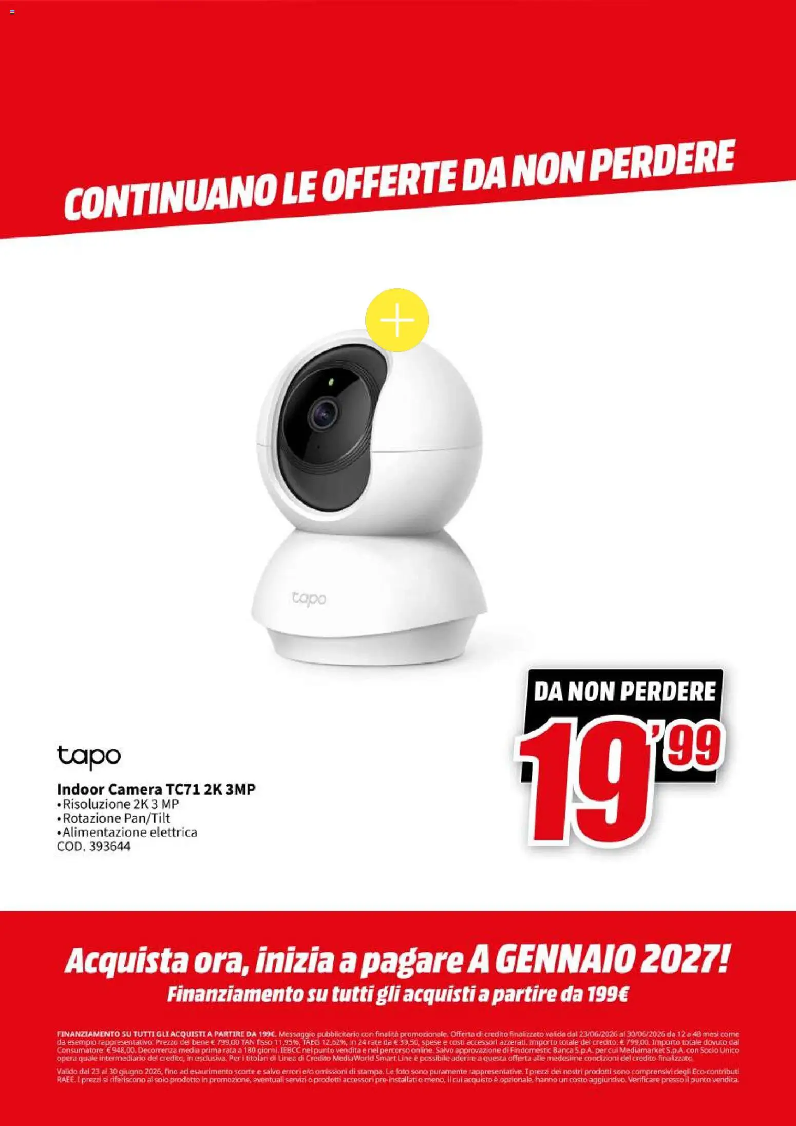 Volantino Media World del 23/06/2026 | Pagina: 25