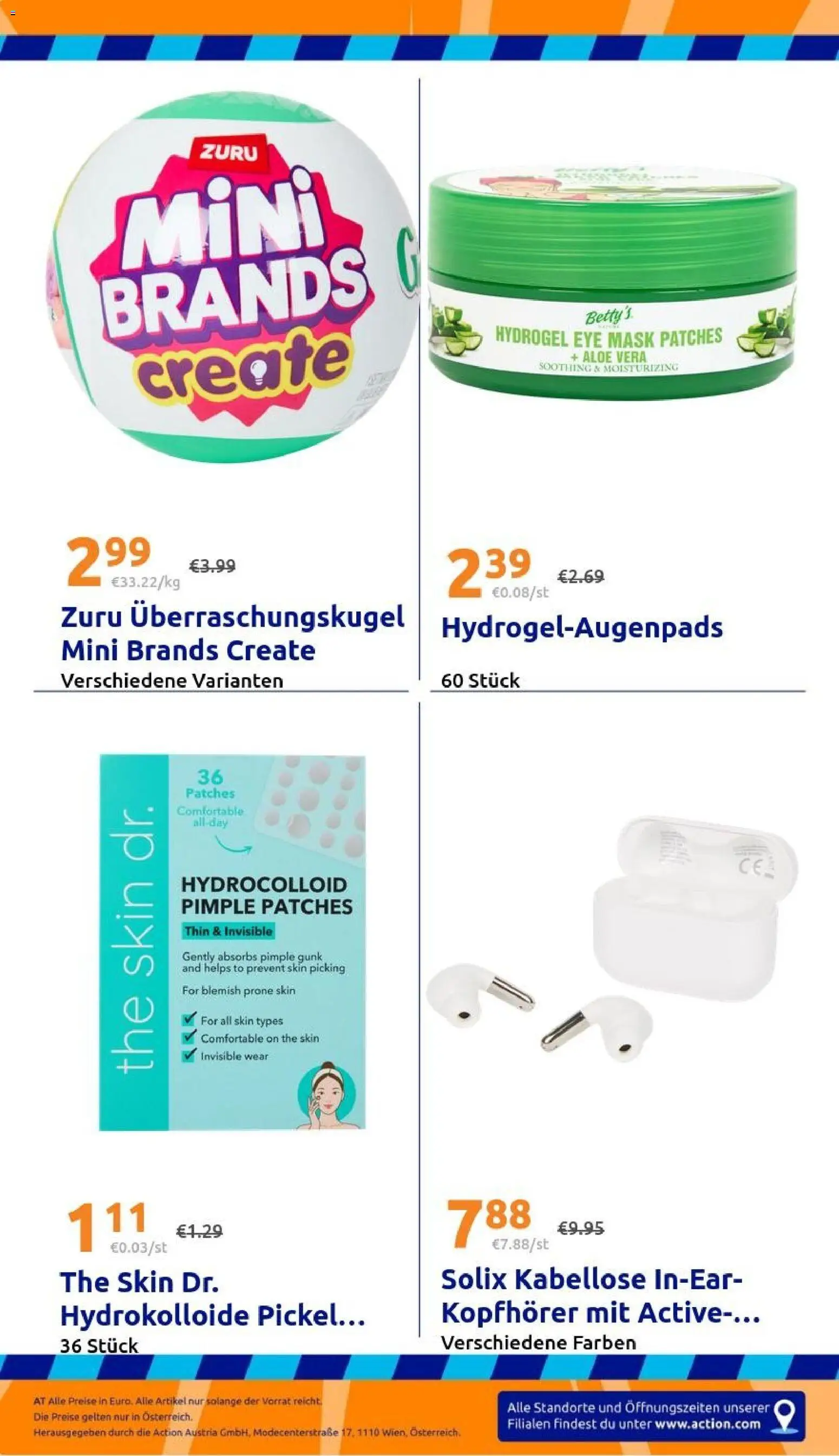 Action Flugblatt gültig ab 09.09.2026 | Seite: 34 | Produkte: Kopfhörer
