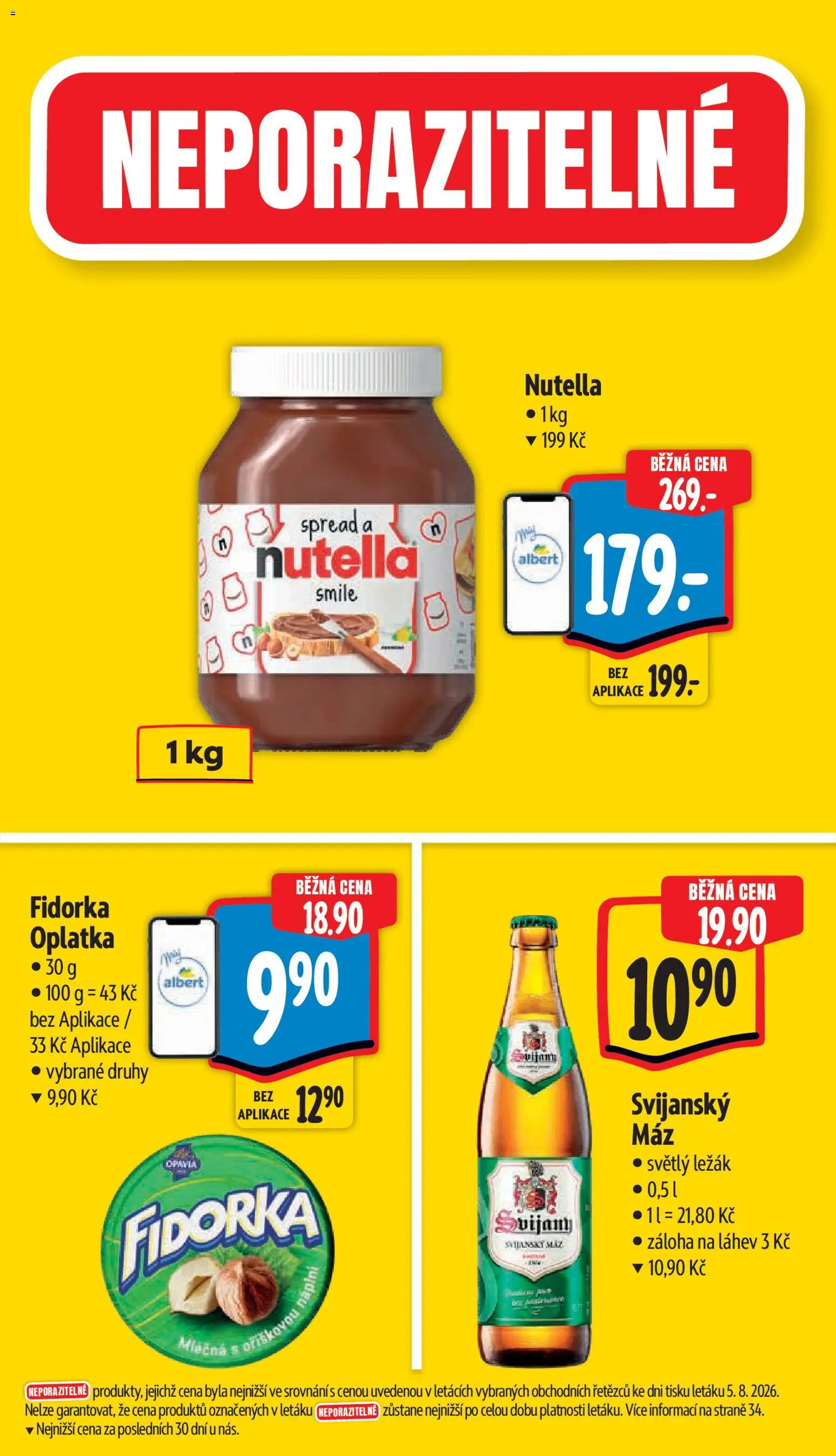 Albert leták - Hypermarket - Strakonice od 12.08.2026 | Strana: 5