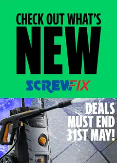 Preview of Screwfix catalogue valid from 25.05.2026