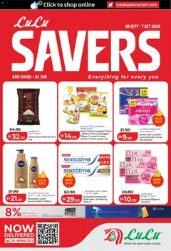 Preview of Lulu Hypermarket - Lulu Savers - Abu Dhabi & Al Ain valid from 30 Sep, 2026