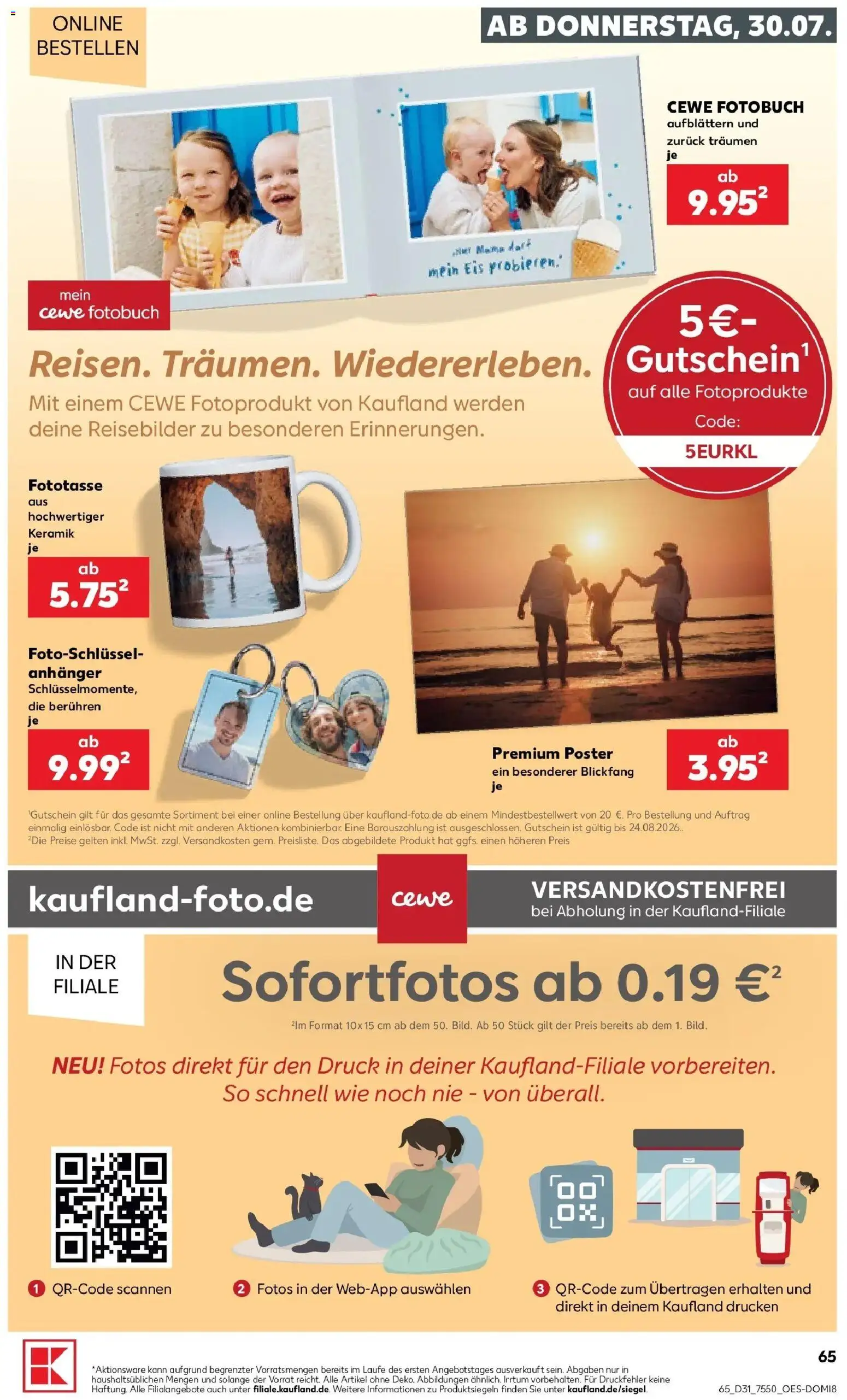 Kaufland Prospekt Buchen – gültig ab 30.07.2026 | Seite: 65 | Produkte: Eis