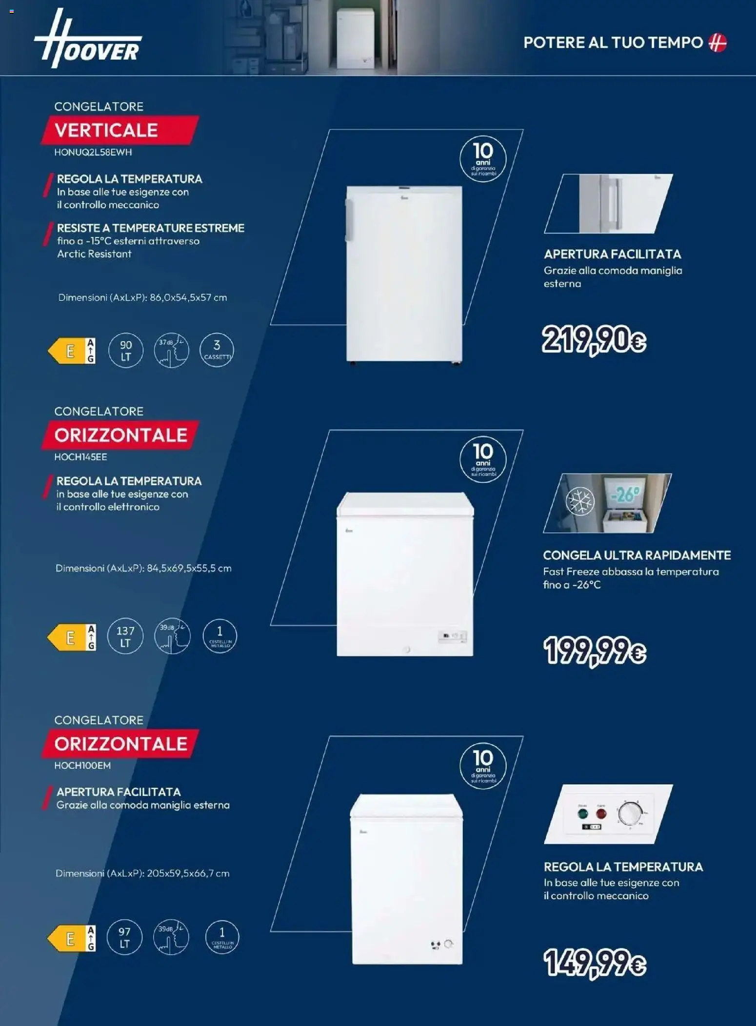 Nuovo Unieuro volantino Speciale Congelazione da Unieuro! dal 16/10/2026 > offerte anteprima 🛍️ | Pagina: 3 | Prodotti: Congelatore