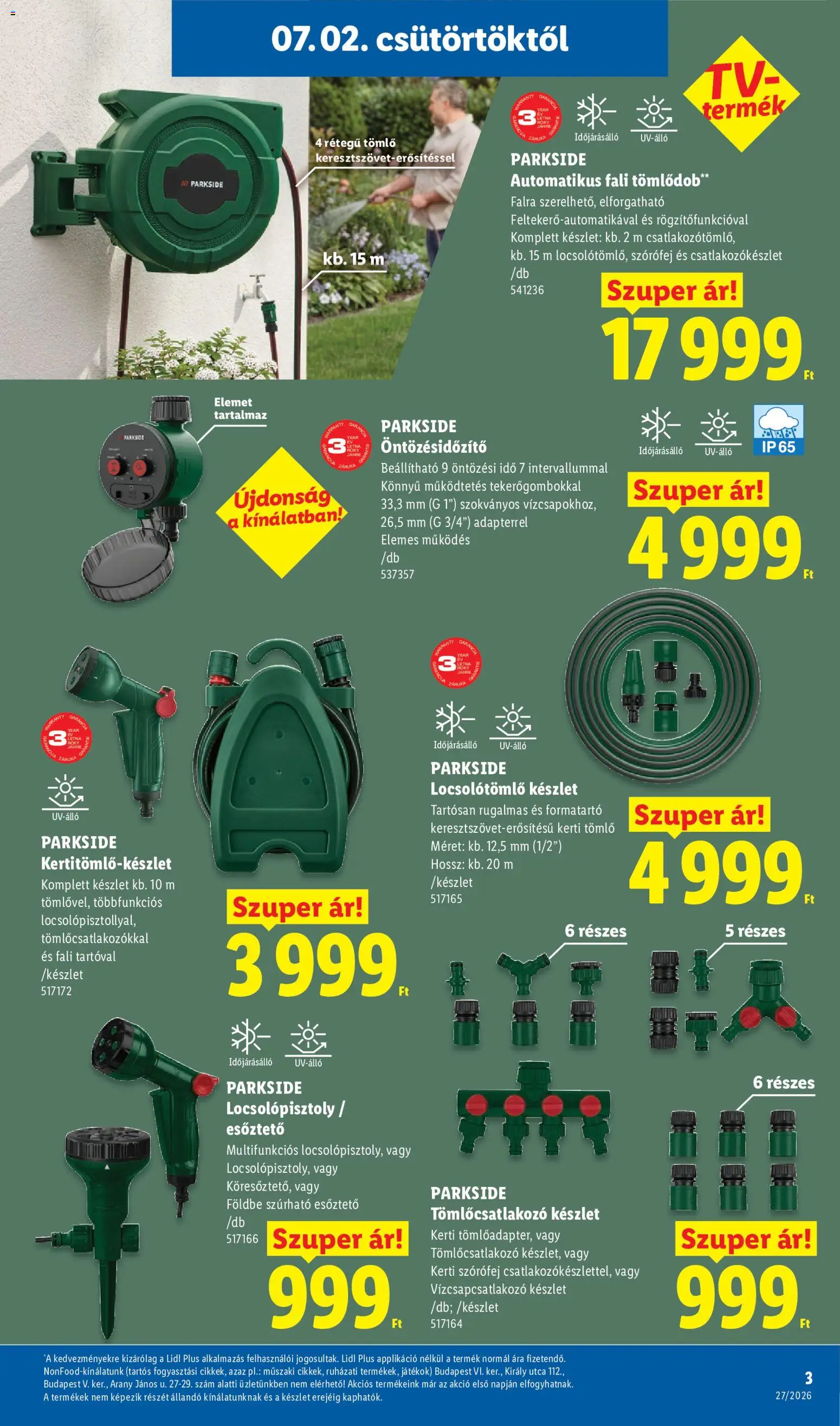 Lidl akciós ujság - amely érvényes a következő dátumtól: 2026.07.02. | Oldal: 3