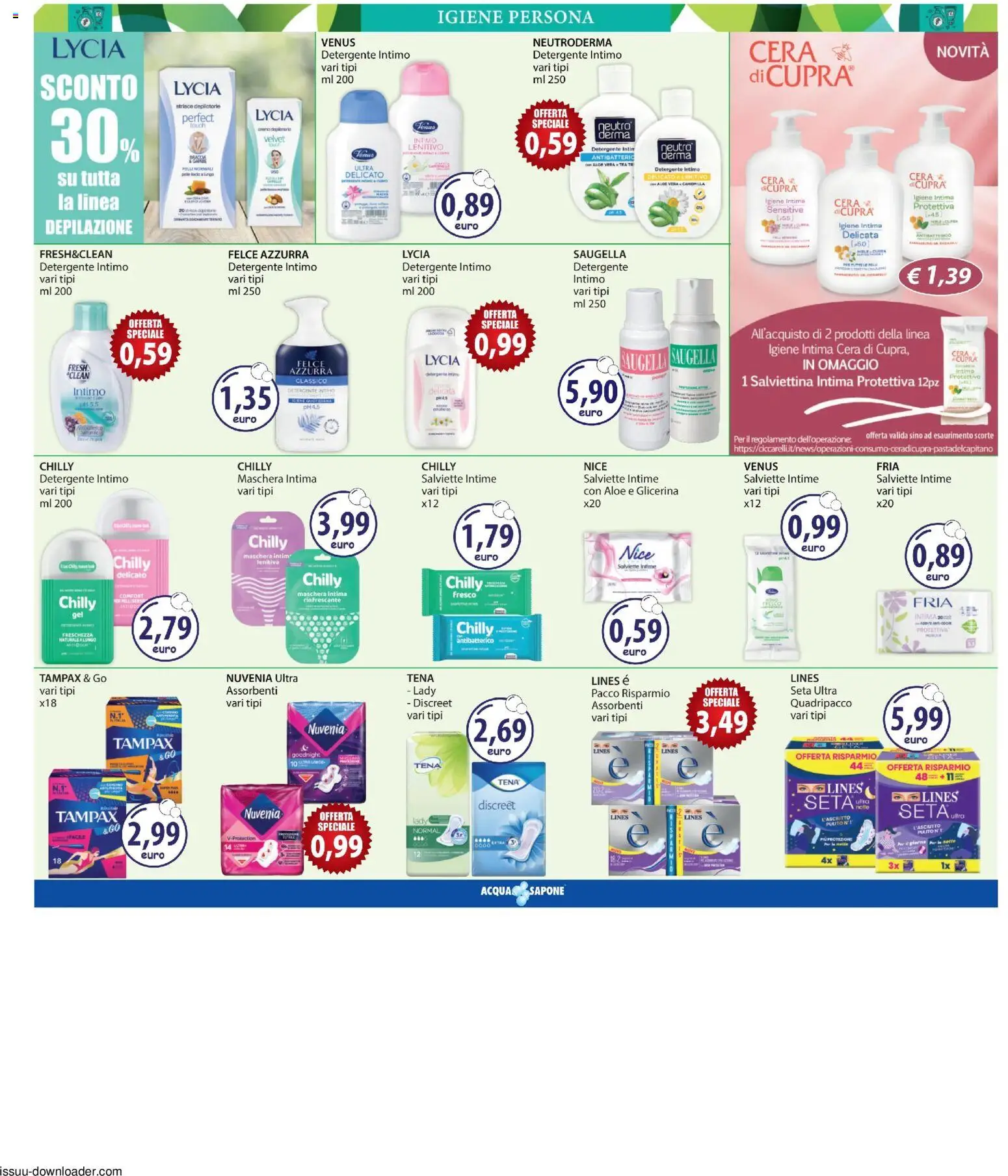 Volantino Acqua e Sapone del 25.06.2026 | Pagina: 11