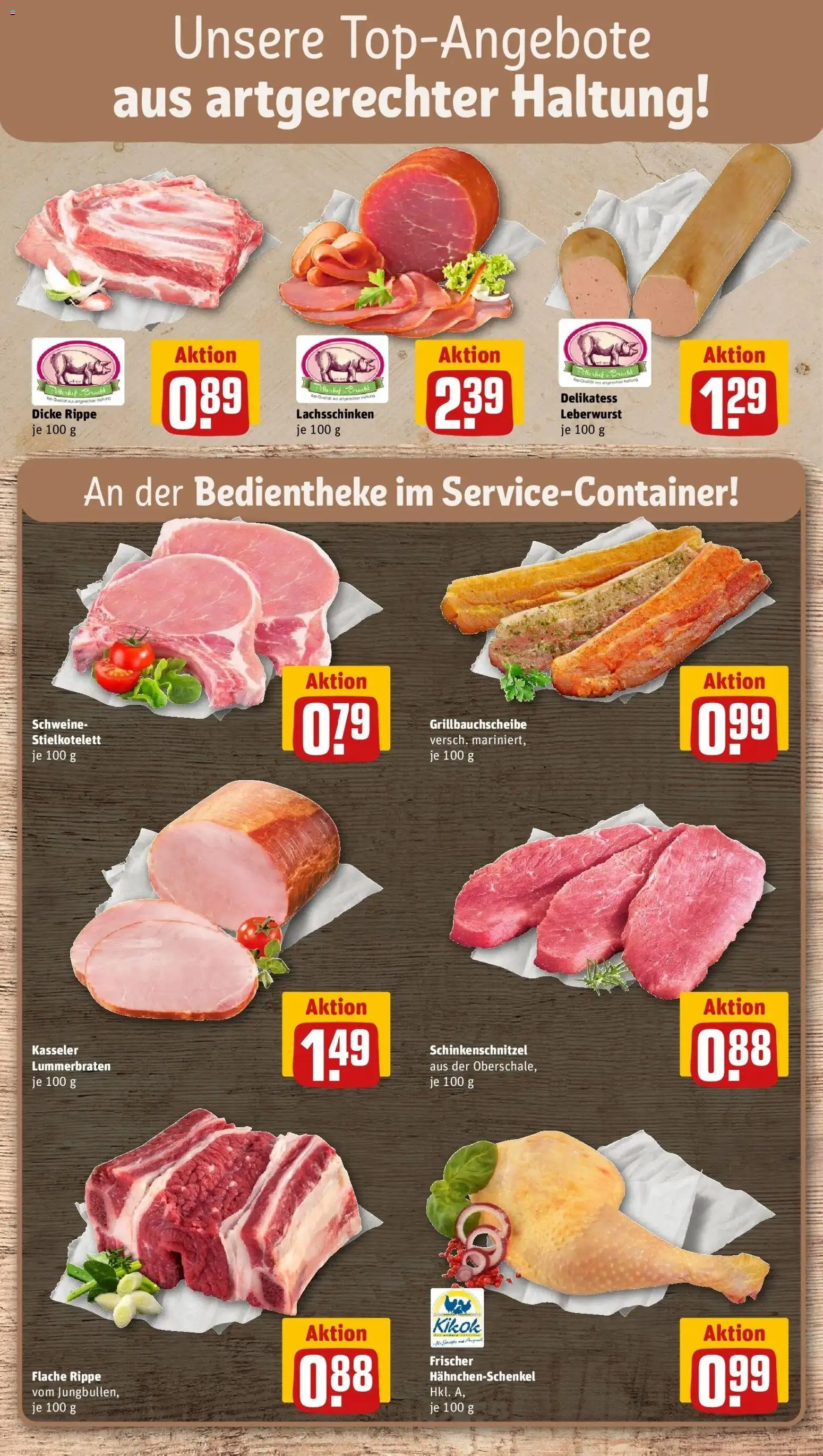 REWE Prospekt ab 10.08.2026 zum Blättern » Angebote | Seite: 6 | Produkte: Hahnchenschenkel