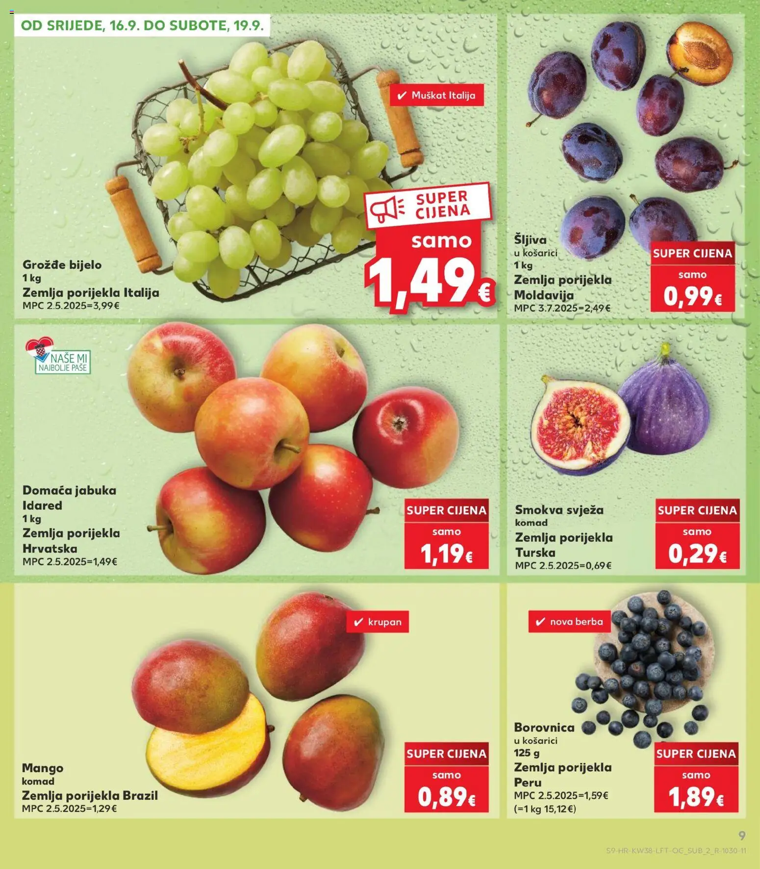 Kaufland katalog | vrijedi od 16.09.2026 | Stranica: 9