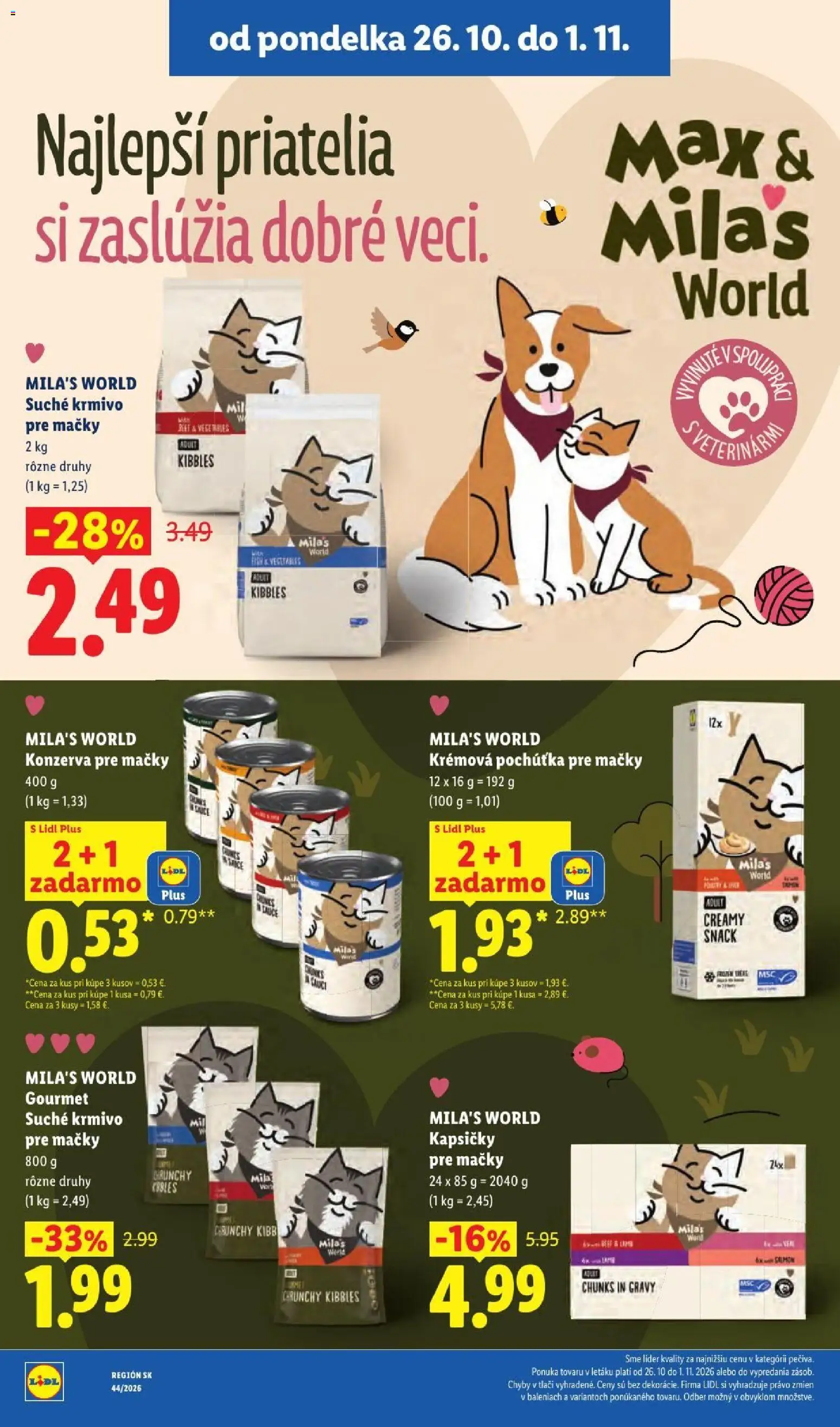Nové Lidl akcie – leták je platný od 26.10.2026 | Strana: 56