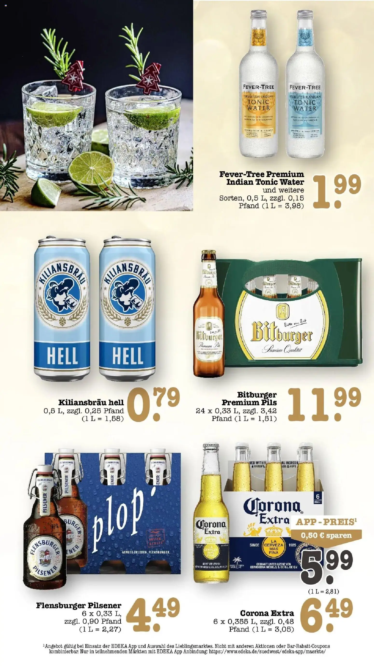 Edeka Prospekt Offenbach (ab 28.09.2026) » Angebote Online | Seite: 46 | Produkte: Bitburger, Pils, Burger, Flensburger