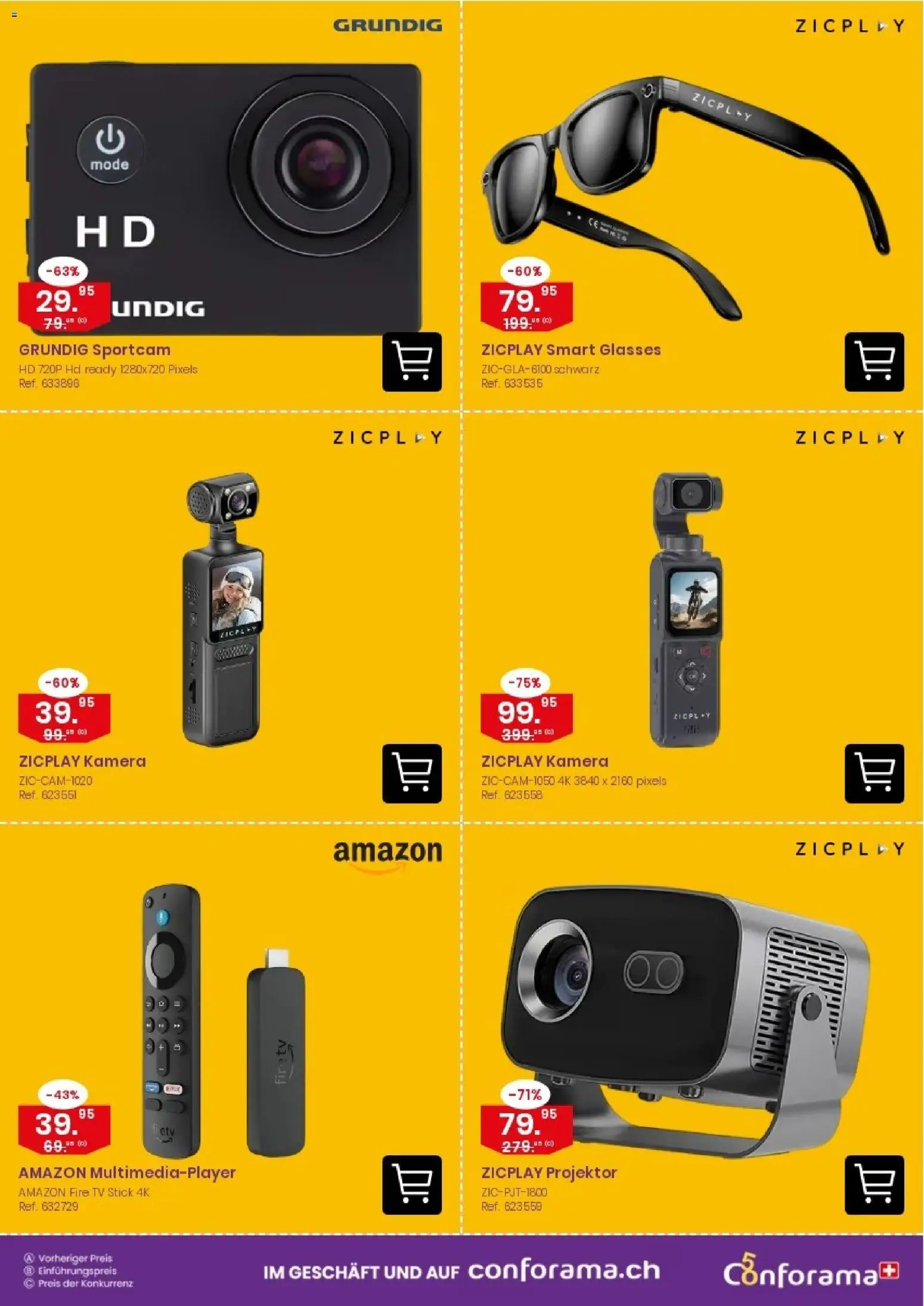 Conforama aktionen E-catalog – gültig ab 07.10.2026 | Seite: 5 | Produkte: TV, Kamera