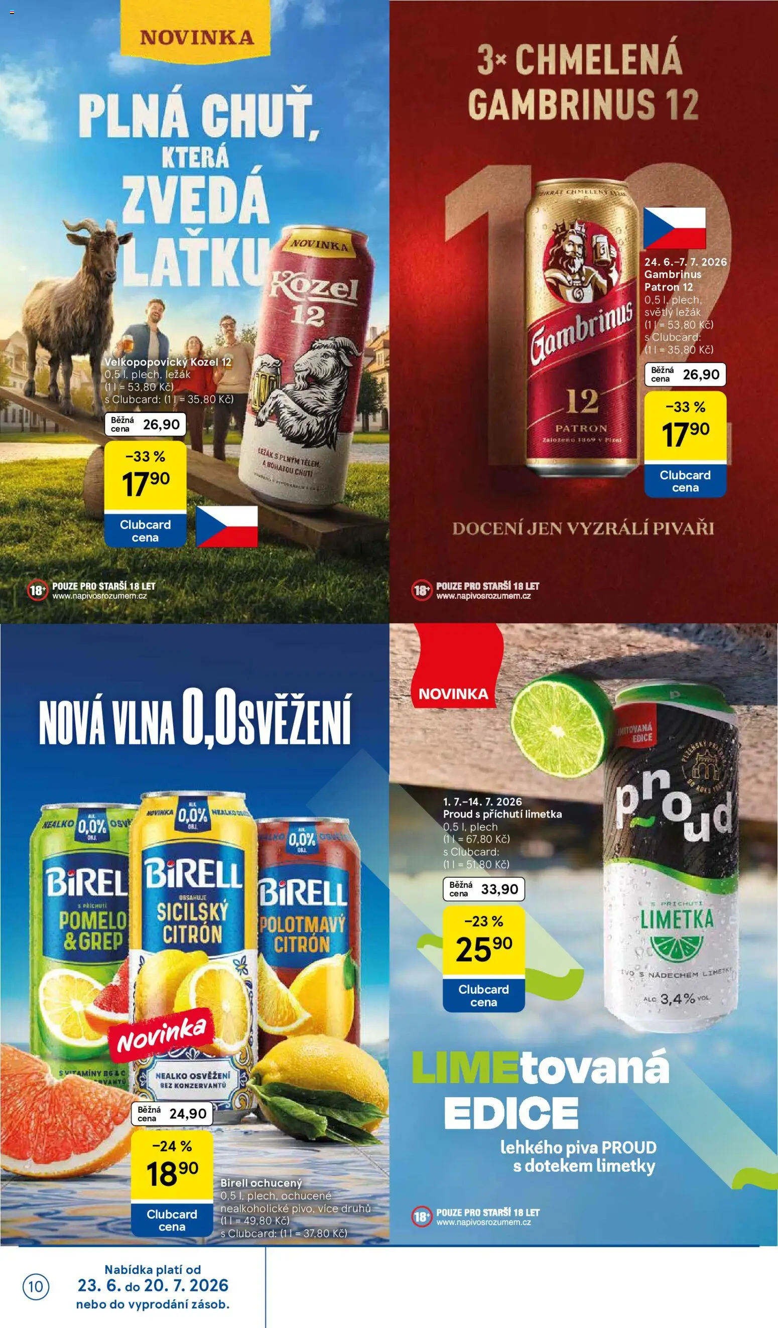 Tesco leták - Hypermarket od 01.07.2026 | Strana: 10