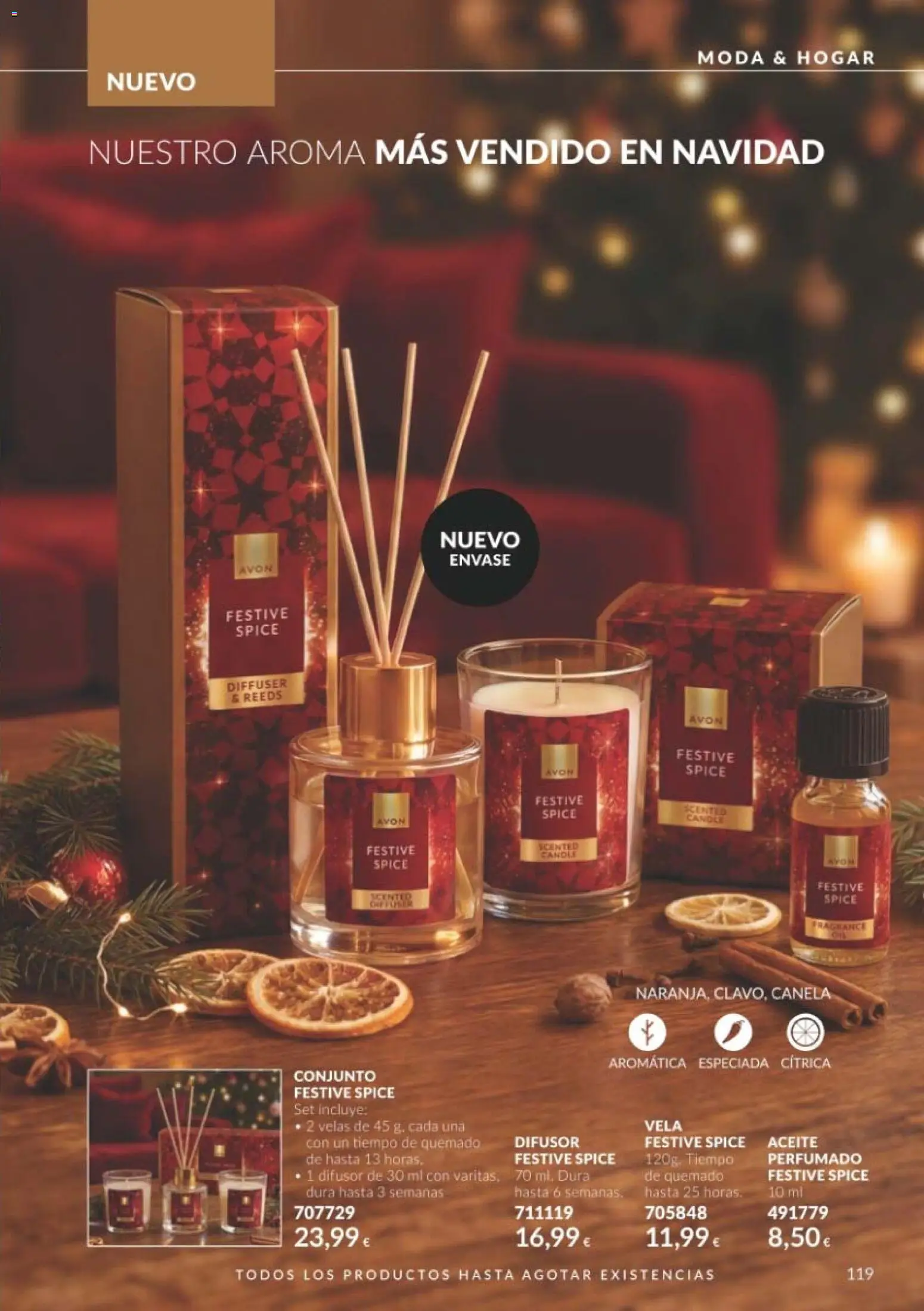 Catálogo AVON Black Friday │ válido desde el 01/11/2026 | Página: 119 | Productos: Aceite, Vela, Velas