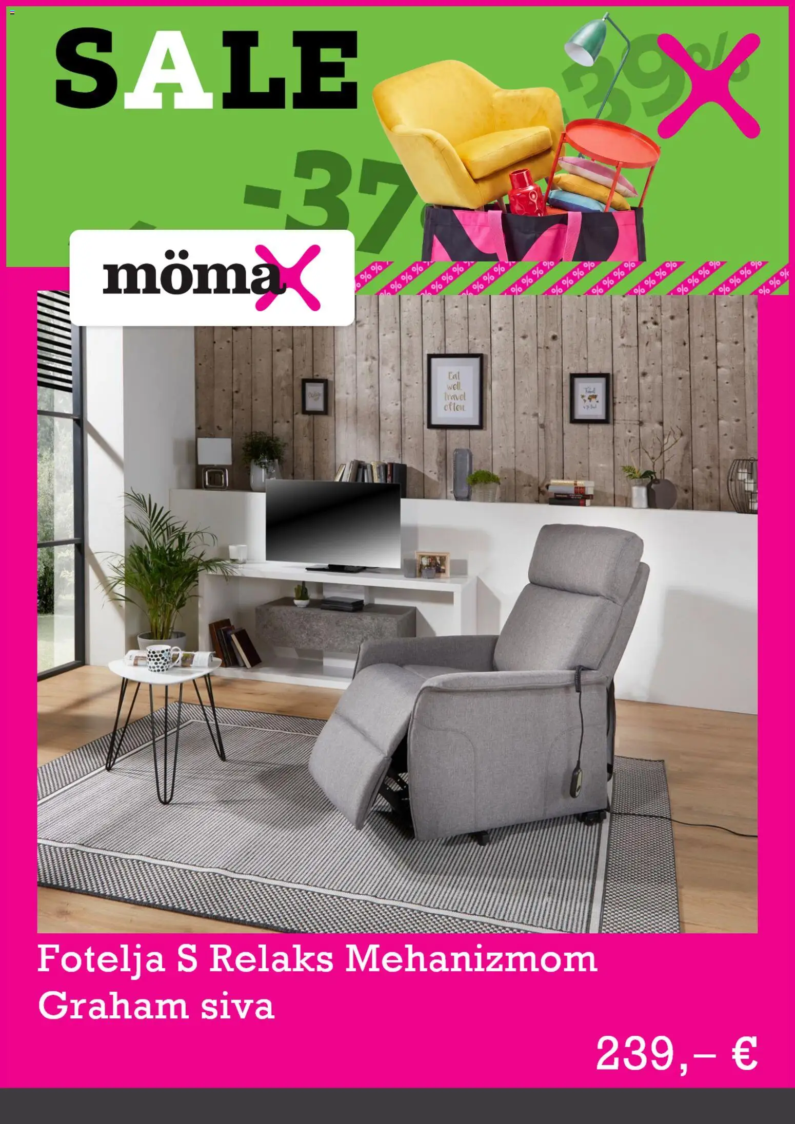 Mömax katalog | vrijedi od 03.07.2026 | Stranica: 7 | Proizvodi: Fotelja