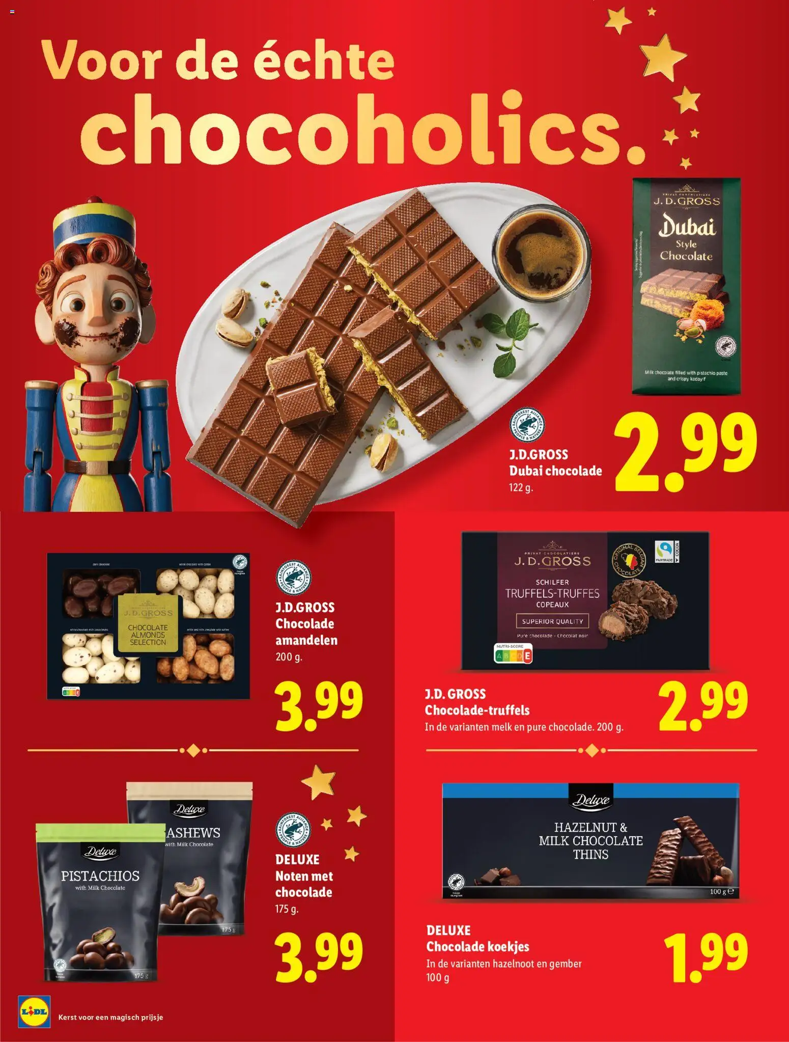 {H1} | Pagina: 6 | Producten: Melk, Chocolade, Noten, Gember