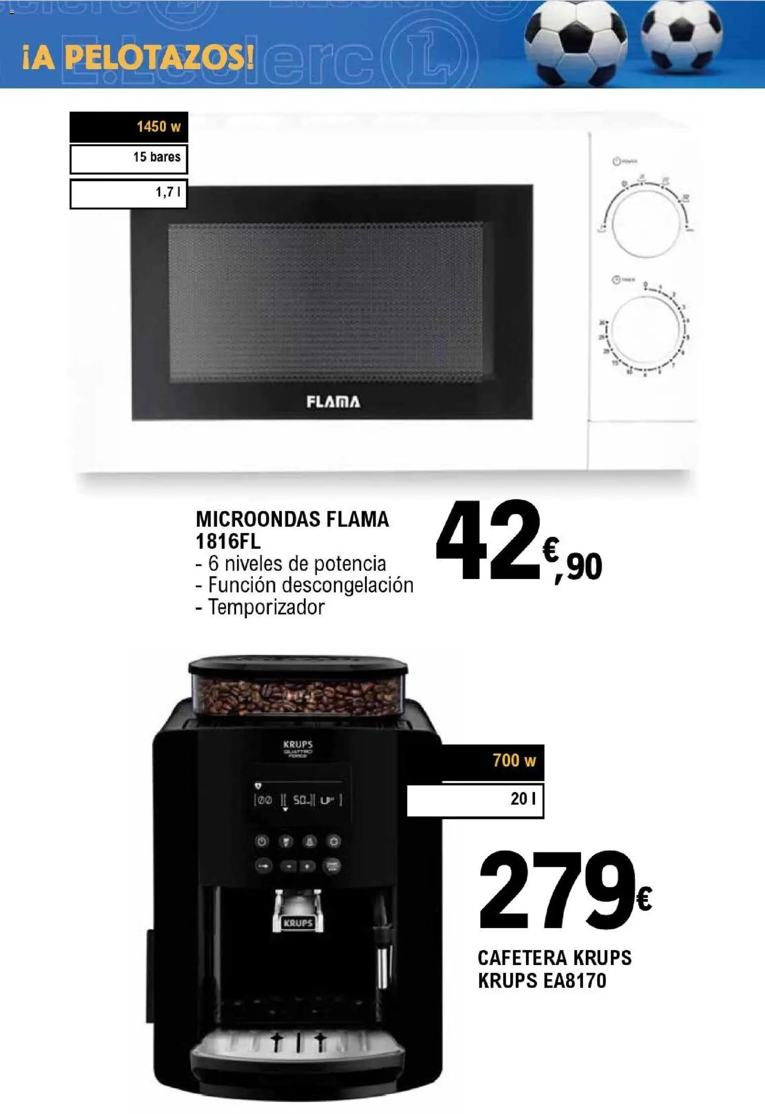 E.Leclerc Pamplona │ válido desde el 01.06.2026 | Página: 35 | Productos: Cafetera