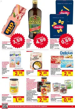 Anteprima del volantino Eurospar volantino Bressanone valido a partire dal 03/09/2026 | Pagina: 11 | Prodotti: Pasta di semola, Olio extra vergine, Pennette, Olio di Oliva