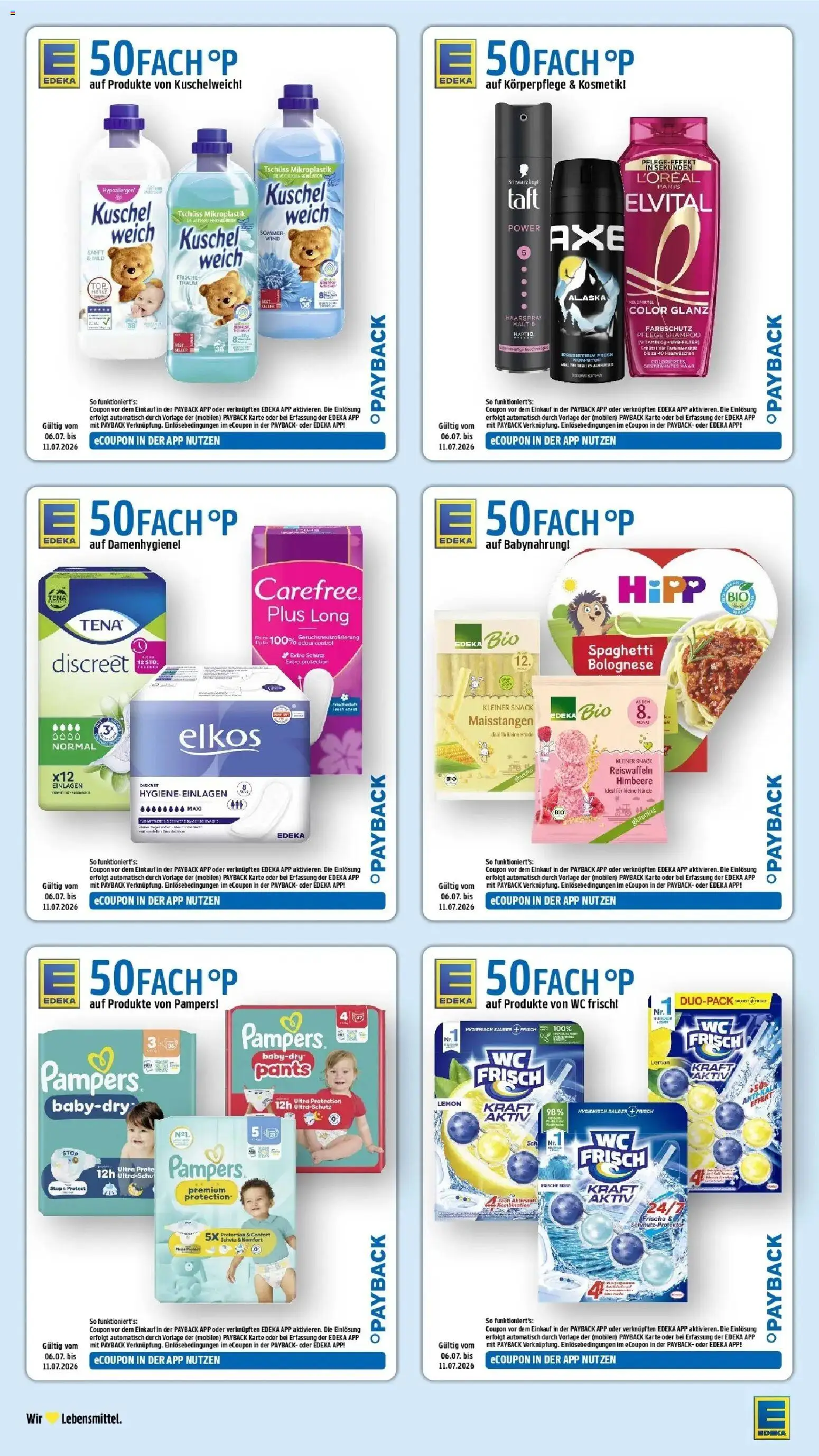 Edeka - EDEKA: Wochenangebote – gültig ab 05.07.2026 | Seite: 37 | Produkte: Pampers, Babynahrung, Wc frisch, Himbeere