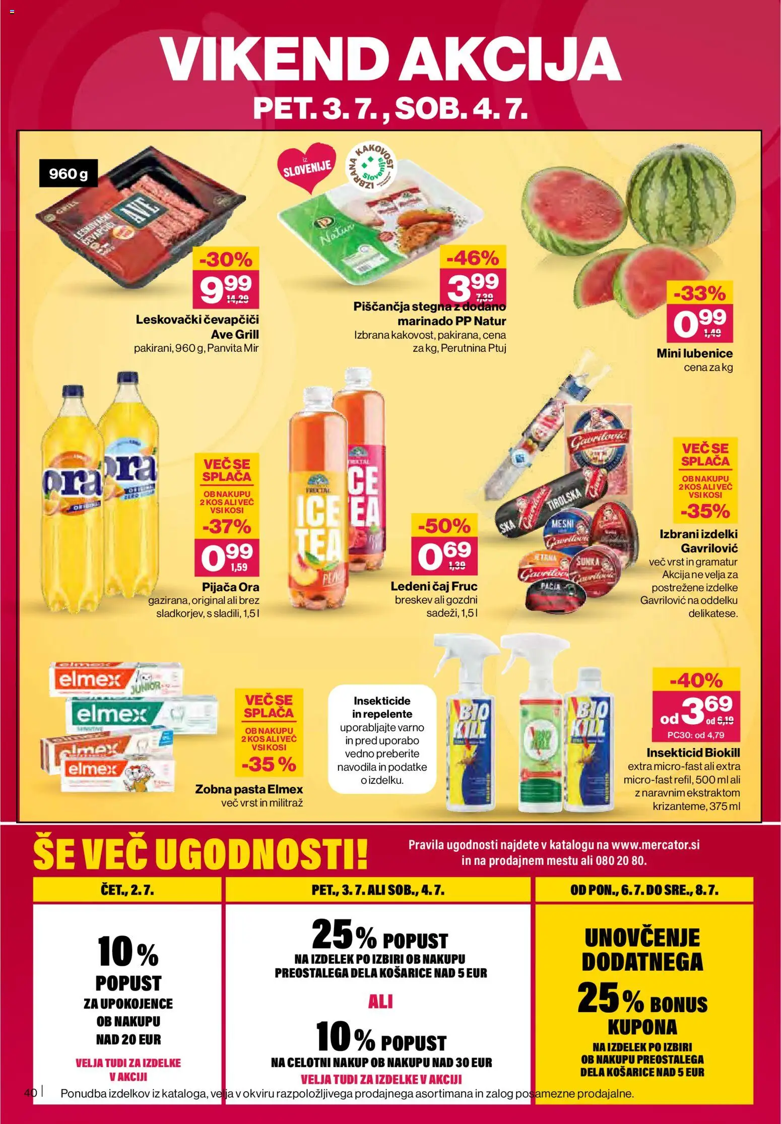 Novi Mercator katalog ponudbe – veljaven od 02.07.2026 | Stran: 40