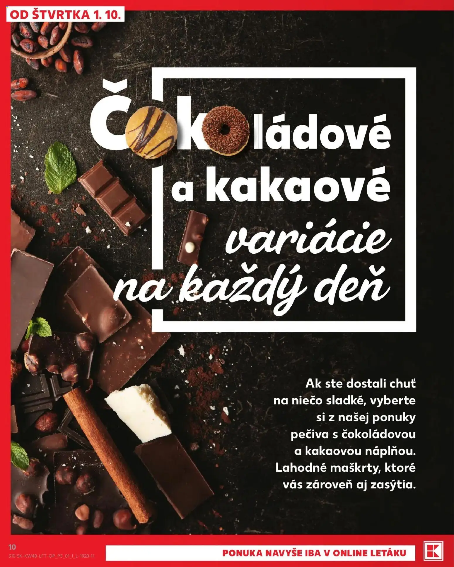 Nové Kaufland akcie – leták je platný od 01.10.2026 | Strana: 10