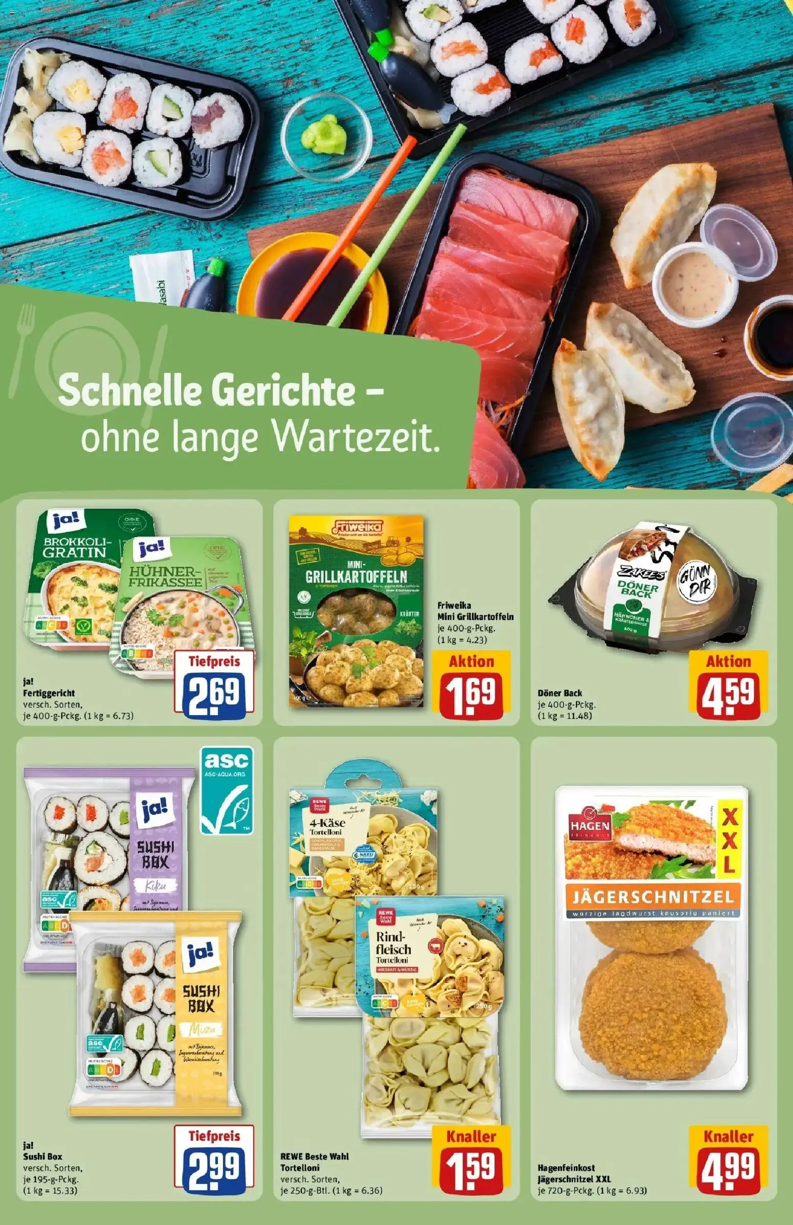 Rewe Prospekt Lutherstadt Eisleben – gültig ab 17.05.2026 | Seite: 25 | Produkte: Hahnchen, Schnitzel, Brokkoli, Fleisch