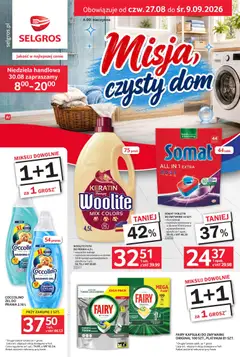 Pogląd oferty "Selgros cash&carry gazetka - Sprzątanie" - ważna od 27.08.2026