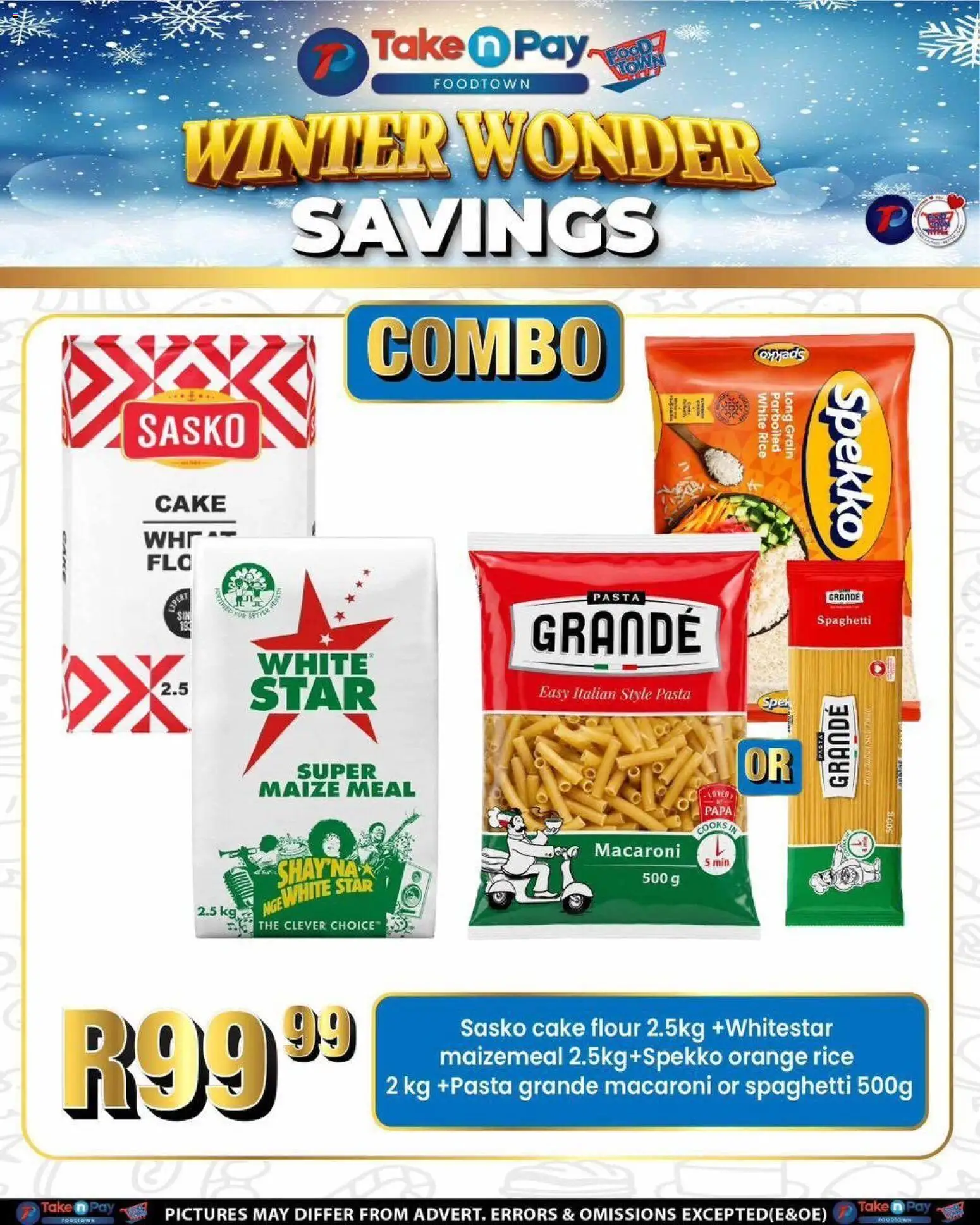 New Take n Pay catalogue – valid from 08.06.2026 | Page: 41 | Products: Cake, Maize meal, Rice, Pasta