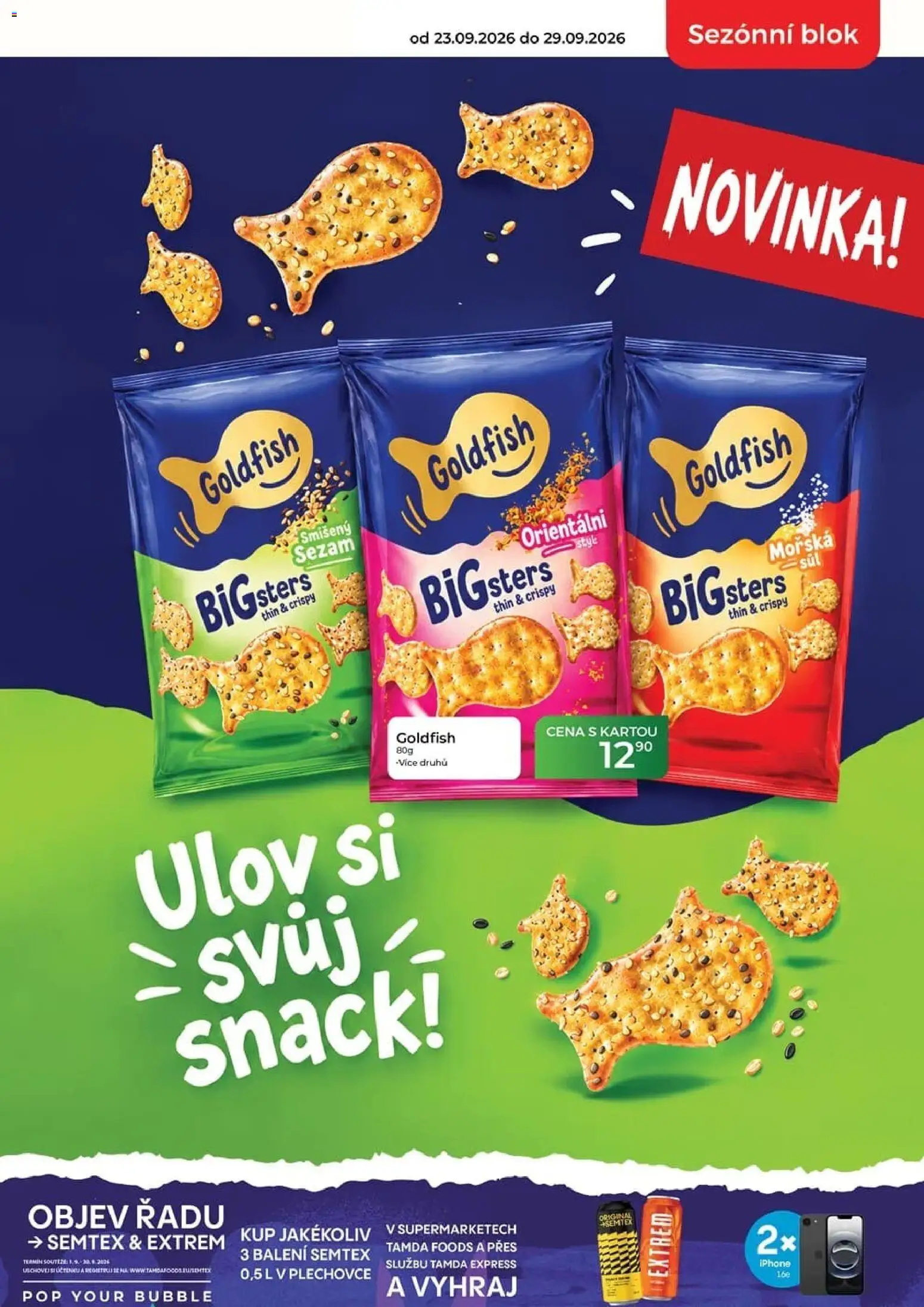 Tamda Foods leták od 23.09.2026 | Strana: 7 | Produkty: Iphone, Blok, Sezam, Semtex