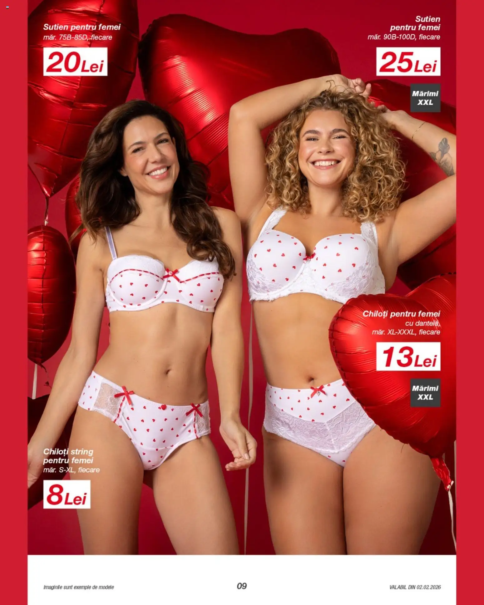 Noul catalog Kik – valabil de la 02.02.2026 | Pagină: 9 | Produse: Chiloți, Sutien