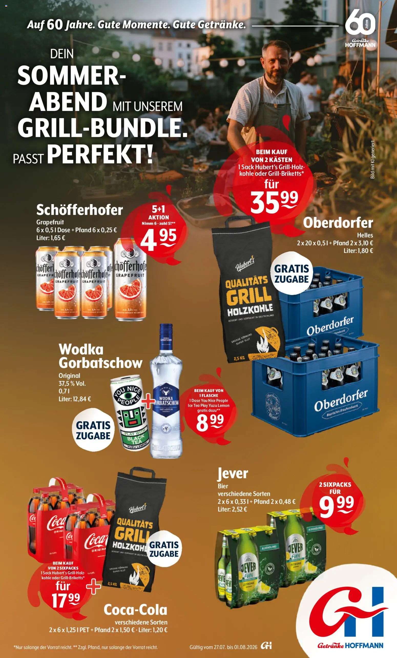 Getränke Hoffmann Prospekt – gültig ab 27.07.2026 | Seite: 10 | Produkte: Bier, Grapefruit, Zitrone, Wodka