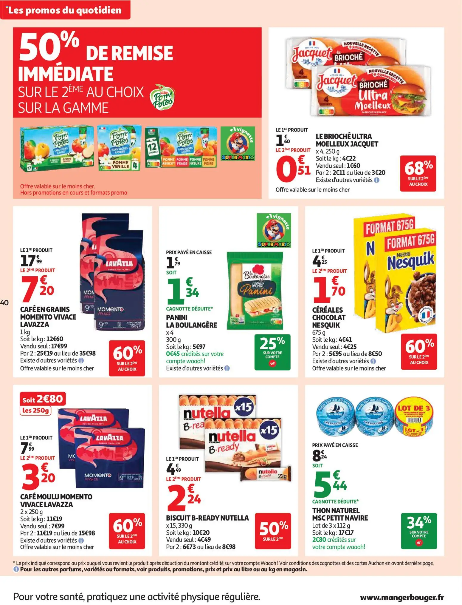 {H1} | Pagina: 40 | Producten: Lavazza, Brioche, Vanille, La