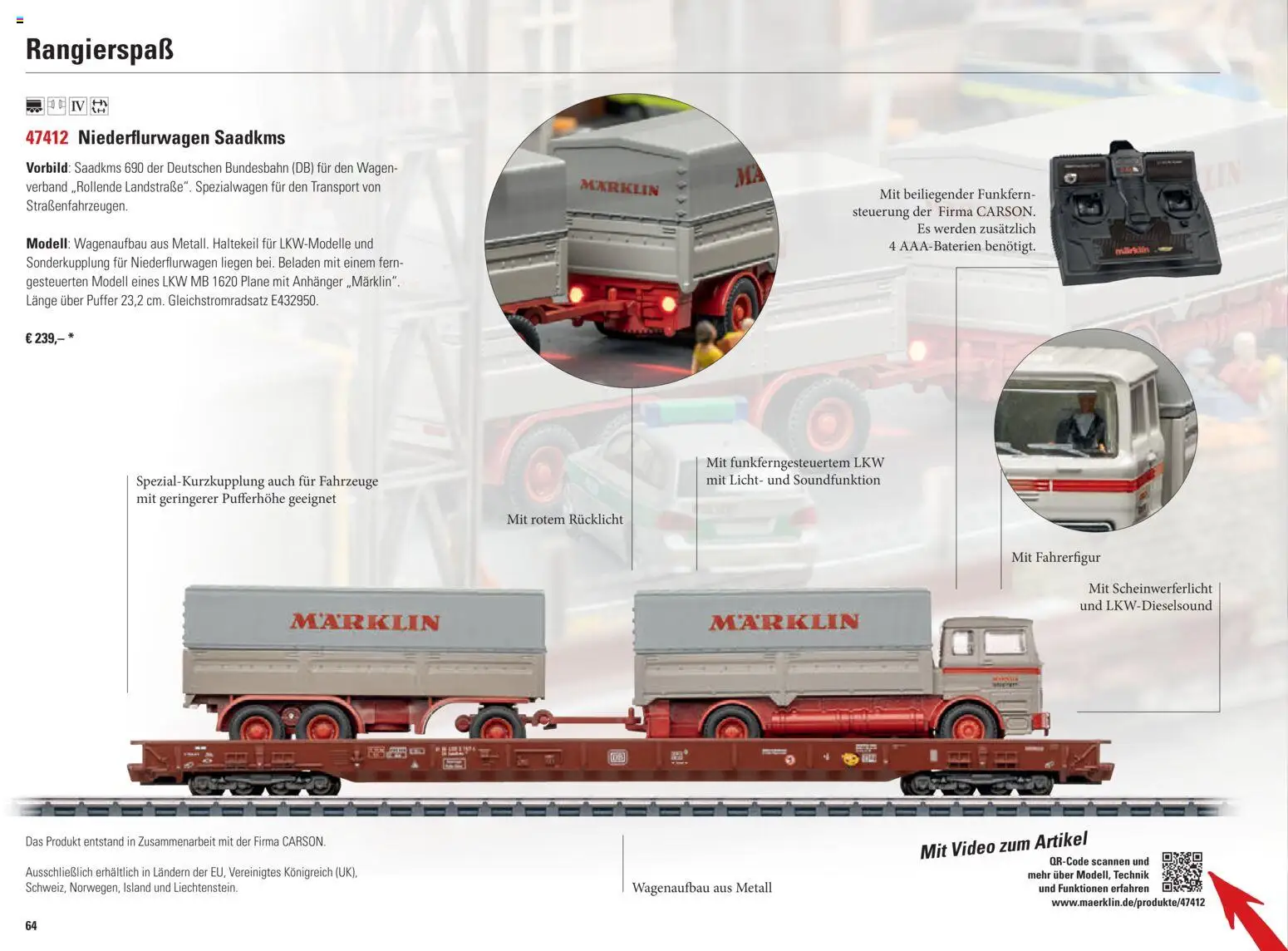 Conrad Märklin Katalog – gültig ab 01.01.2026 | Seite: 66 | Produkte: Video