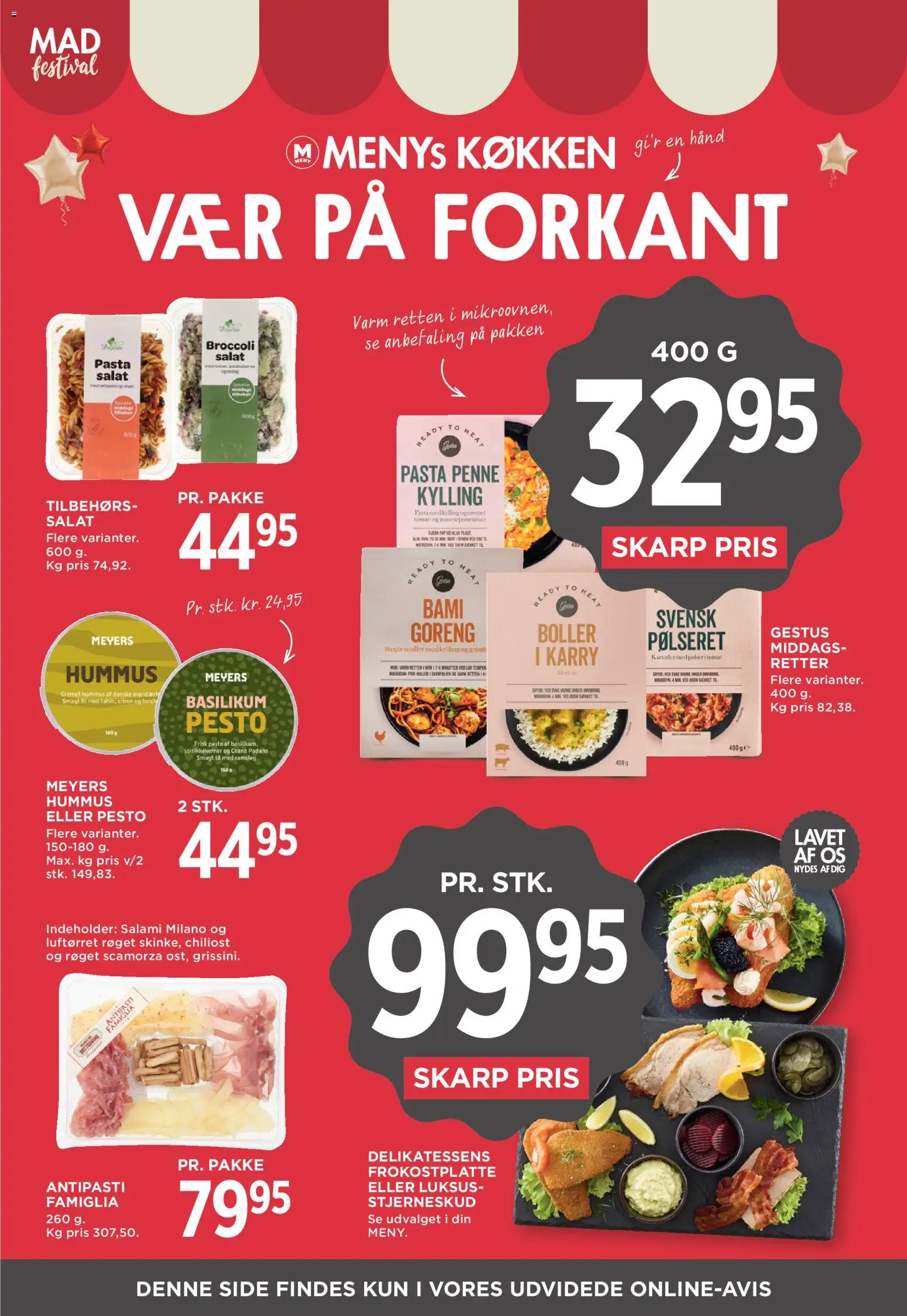 Meny tilbudsavis – gyldig fra 18/09/2026 | Side: 20 | Produkter: Te, Pasta, Pesto, Oliven