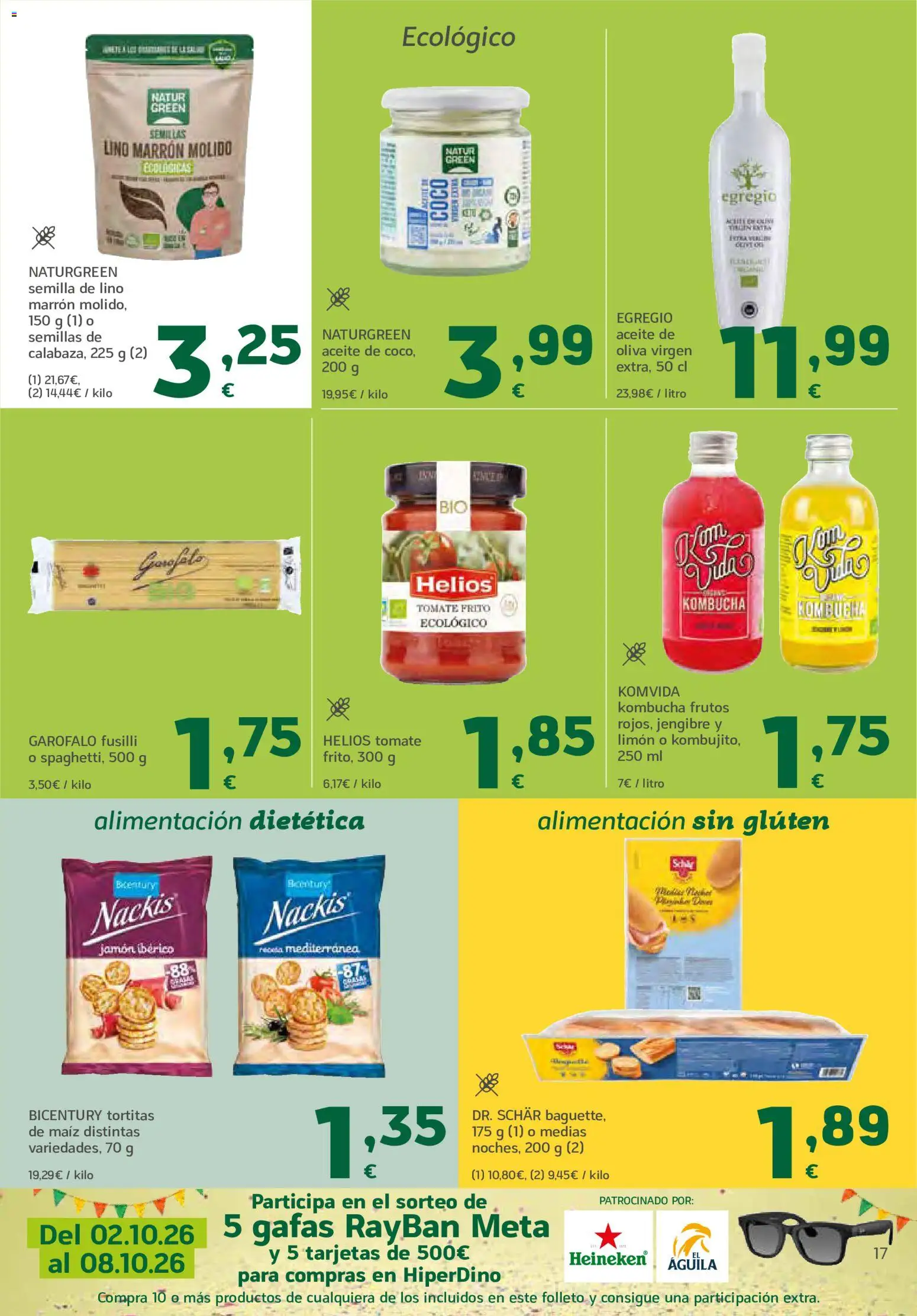 HiperDino folleto │ válido desde el 24/09/2026 | Página: 17 | Productos: Maíz, Aceite, Jamón, Tomate