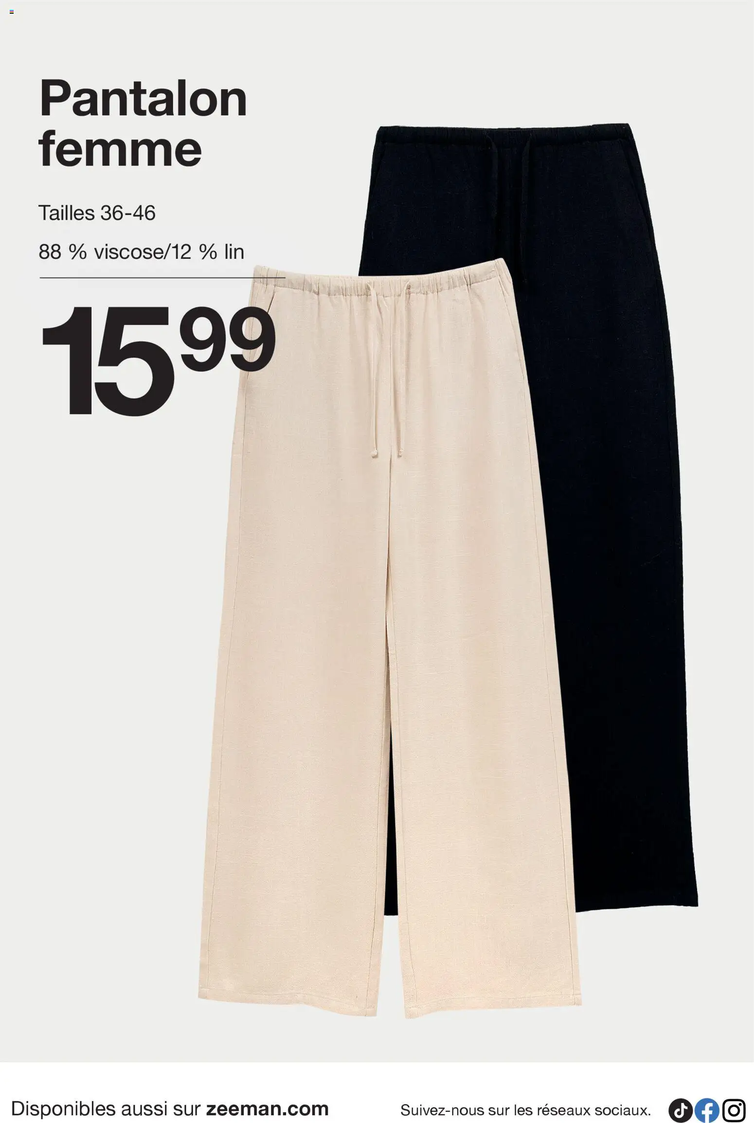 {H1} | Page: 16 | Produits: Pantalon