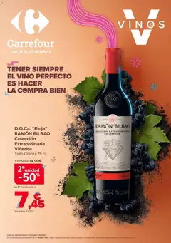 Vista previa Carrefour Vinos válido desde el 12.05.2026