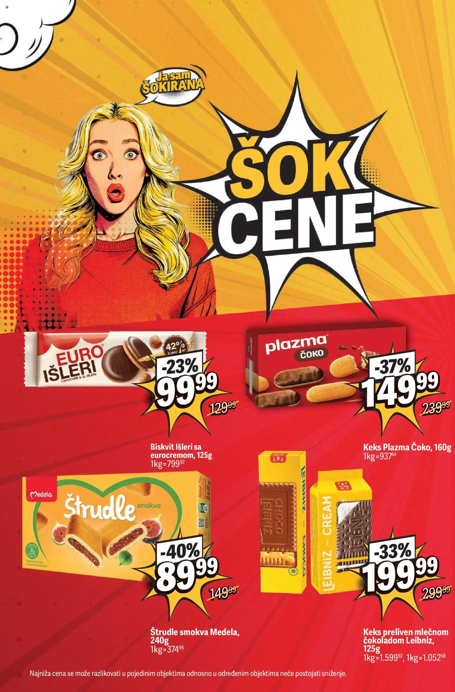 Maxi katalog - važi od 08.10.2026 | Strana: 10 | Proizvode: Keks, Plazma, Smokva, Eurocrem