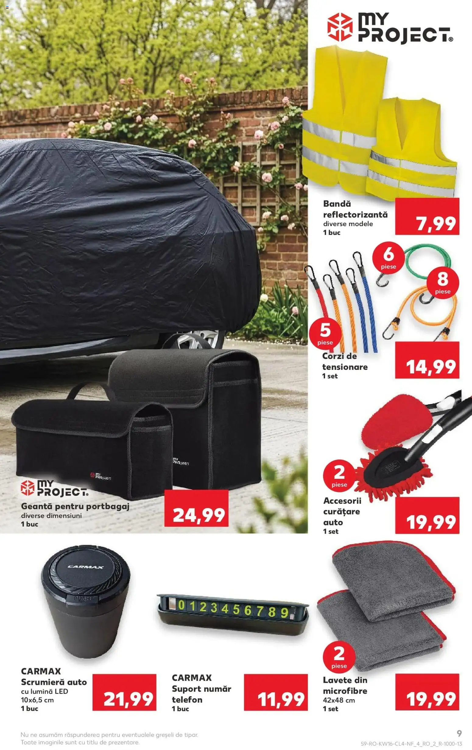 Noul catalog Kaufland – valabil de la 15.04.2026 | Pagină: 9 | Produse: Tavuk suyu, Telefon, Geantă, Lavete