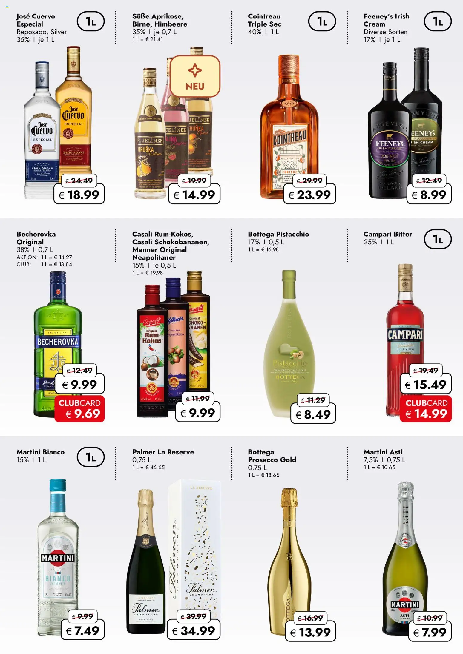 Travel FREE Flugblatt gültig ab 30.10.2026 | Seite: 4 | Produkte: Martini Bianco, Campari, Prosecco, Creme