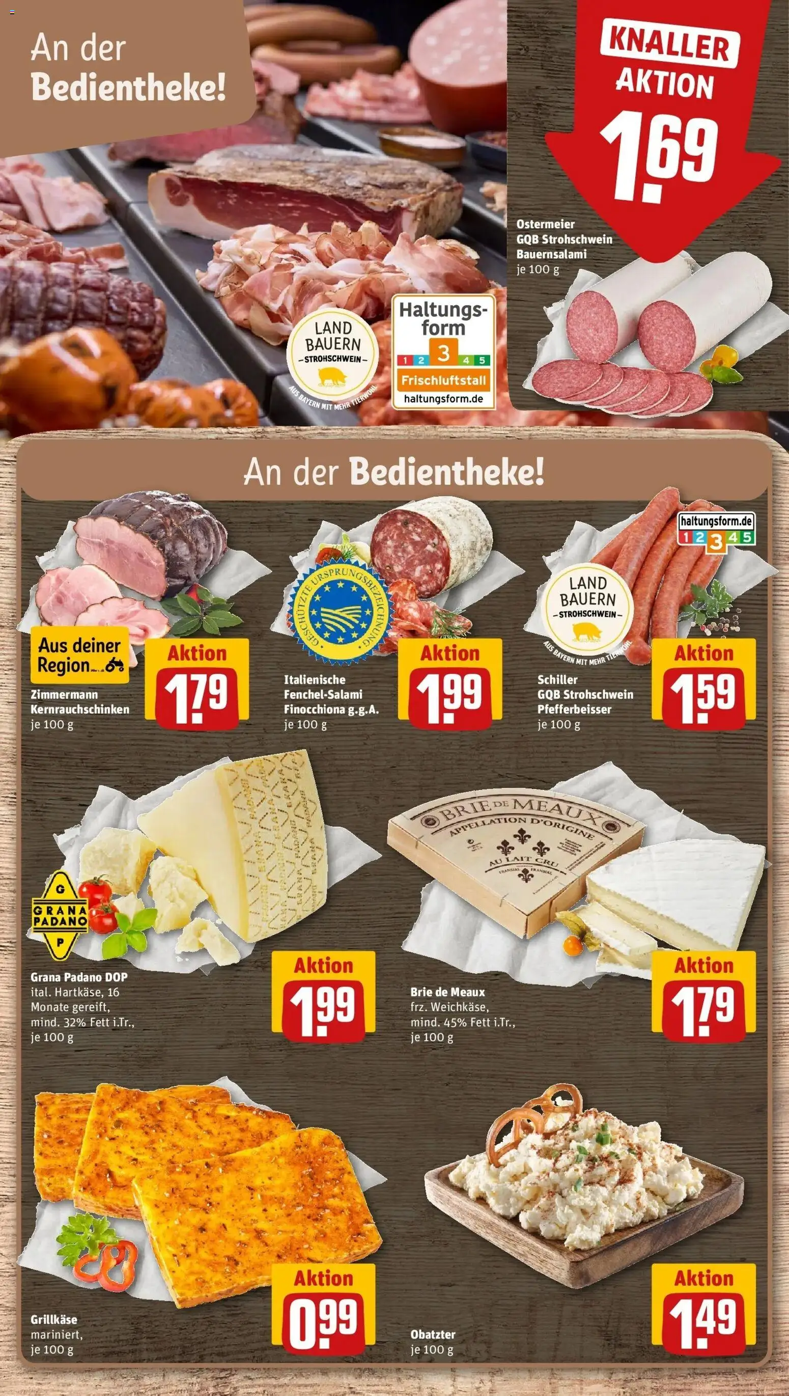 REWE Prospekt ab 10.08.2026 zum Blättern » Angebote | Seite: 9 | Produkte: Grana Padano