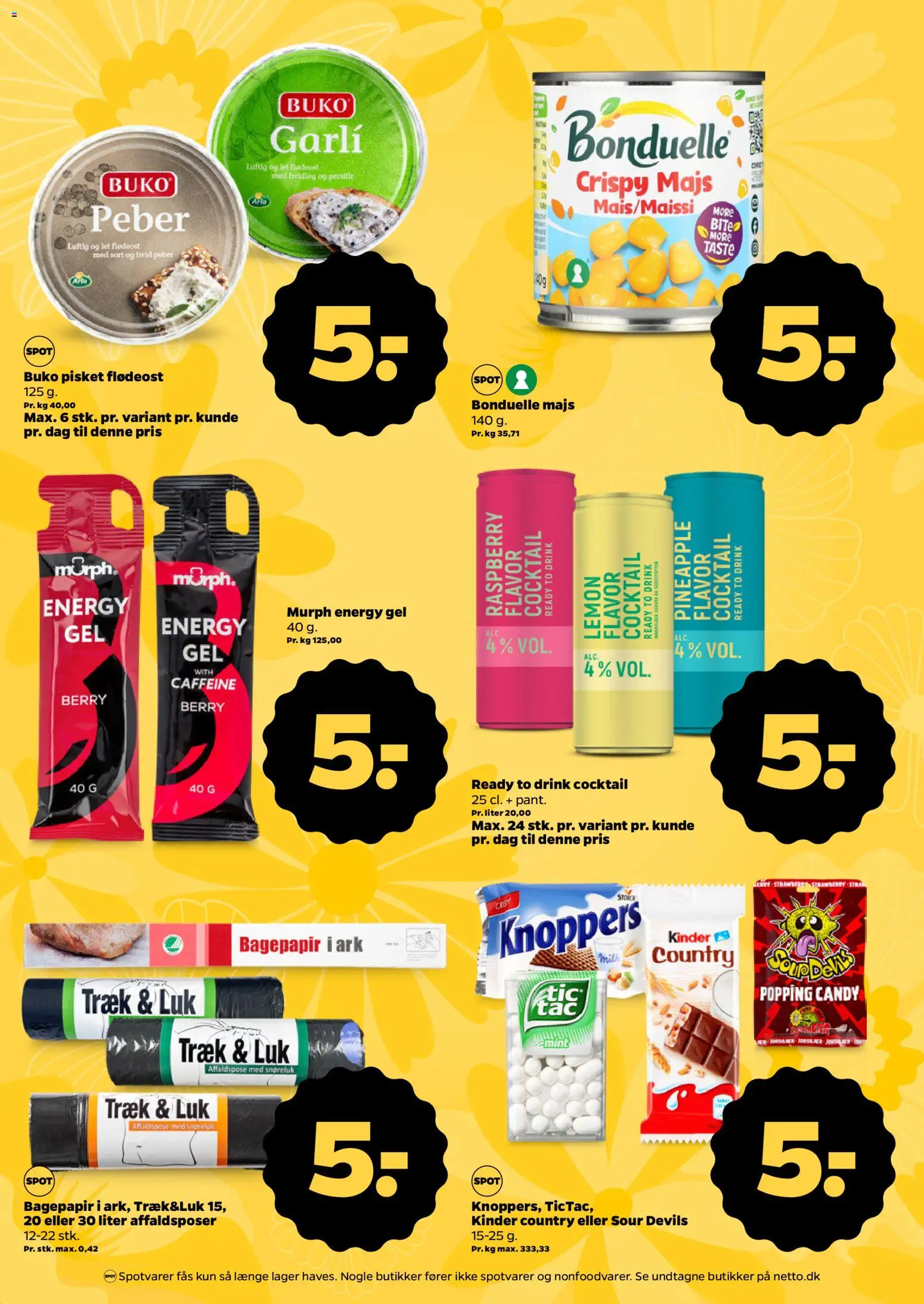 Netto tilbudsavis – gyldig fra 25/07/2026 | Side: 2 | Produkter: Majs, Peber, Flødeost, Persille