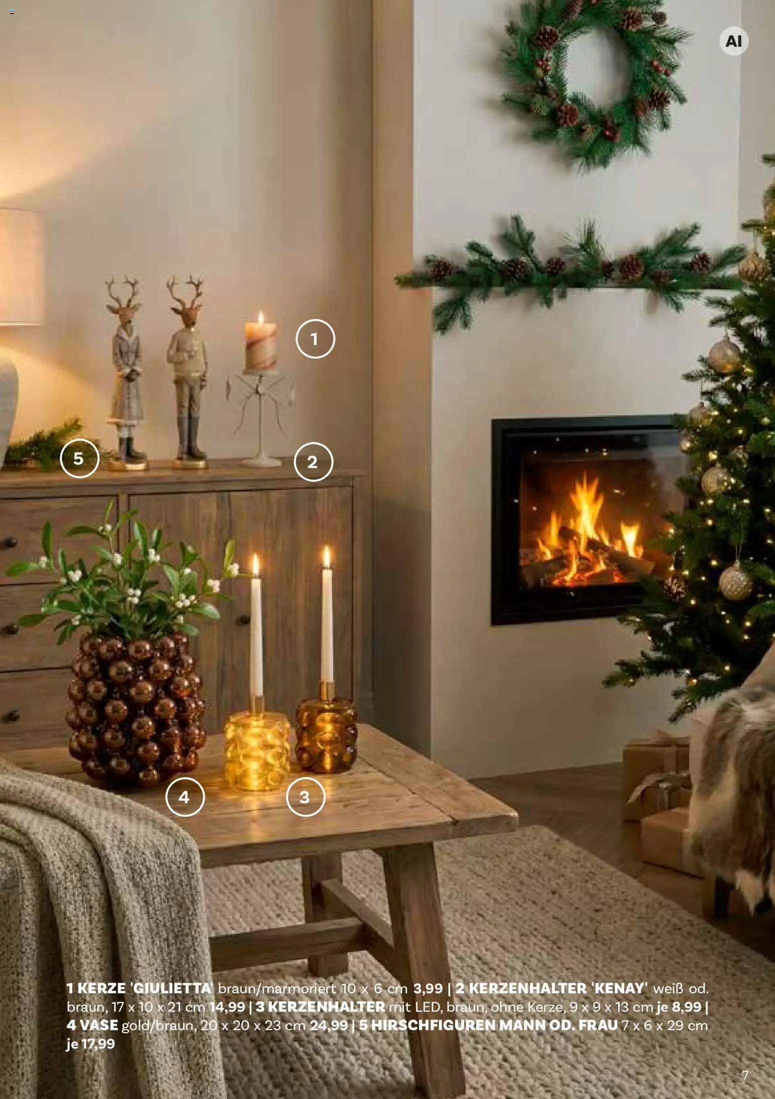 bellaflora Christmas gültig ab 06.10.2026 | Seite: 7 | Produkte: Vase