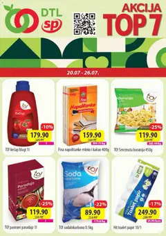 Senta Promet katalog Top 7 - pregled Senta Promet kataloga - važi od 20.07.2026